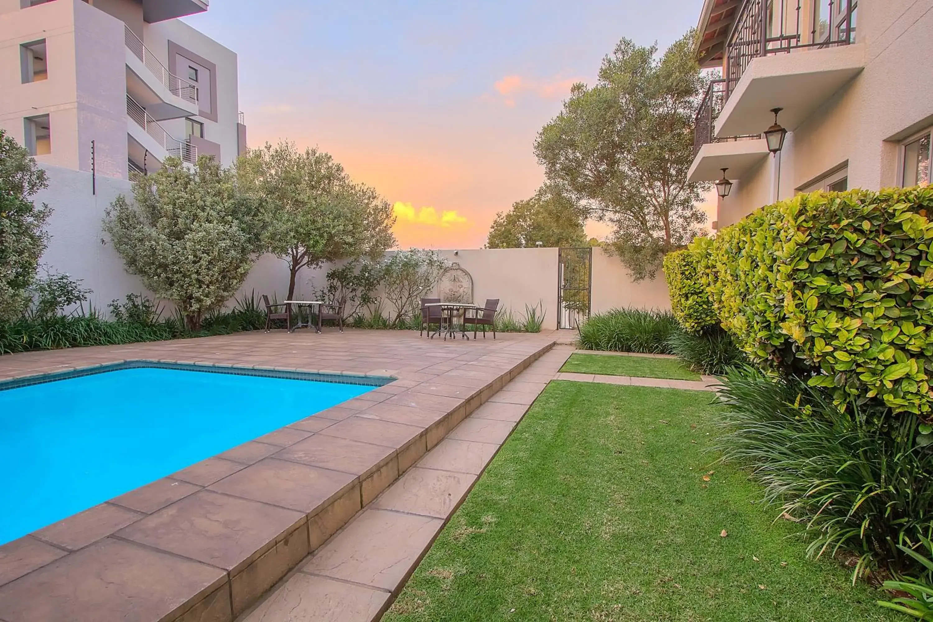 Garden, Swimming Pool in The Syrene Boutique Hotel