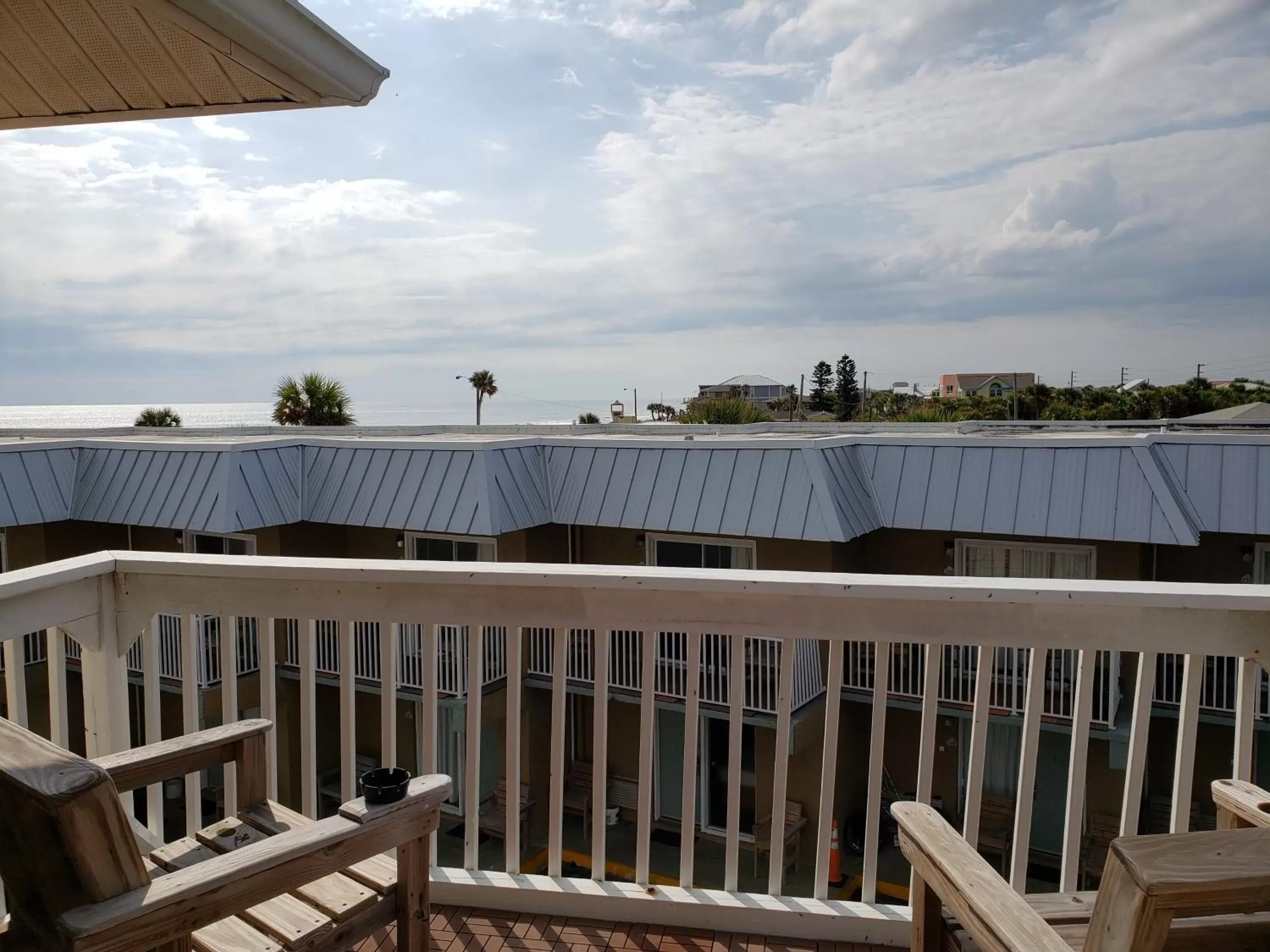 Balcony/Terrace in Topaz Motel - Flagler Beach