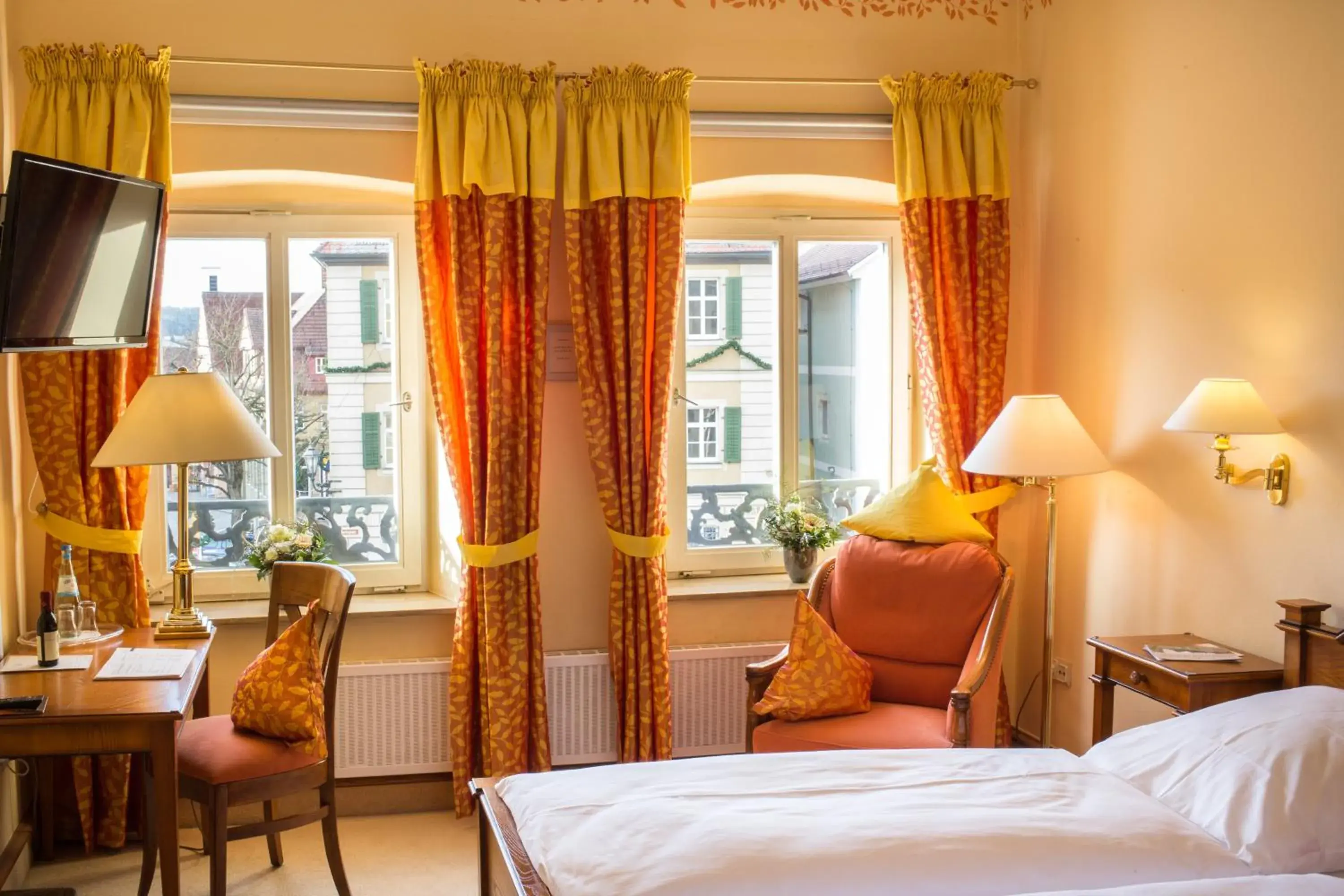 Day, Bed in Romantik Hotel Greifen-Post