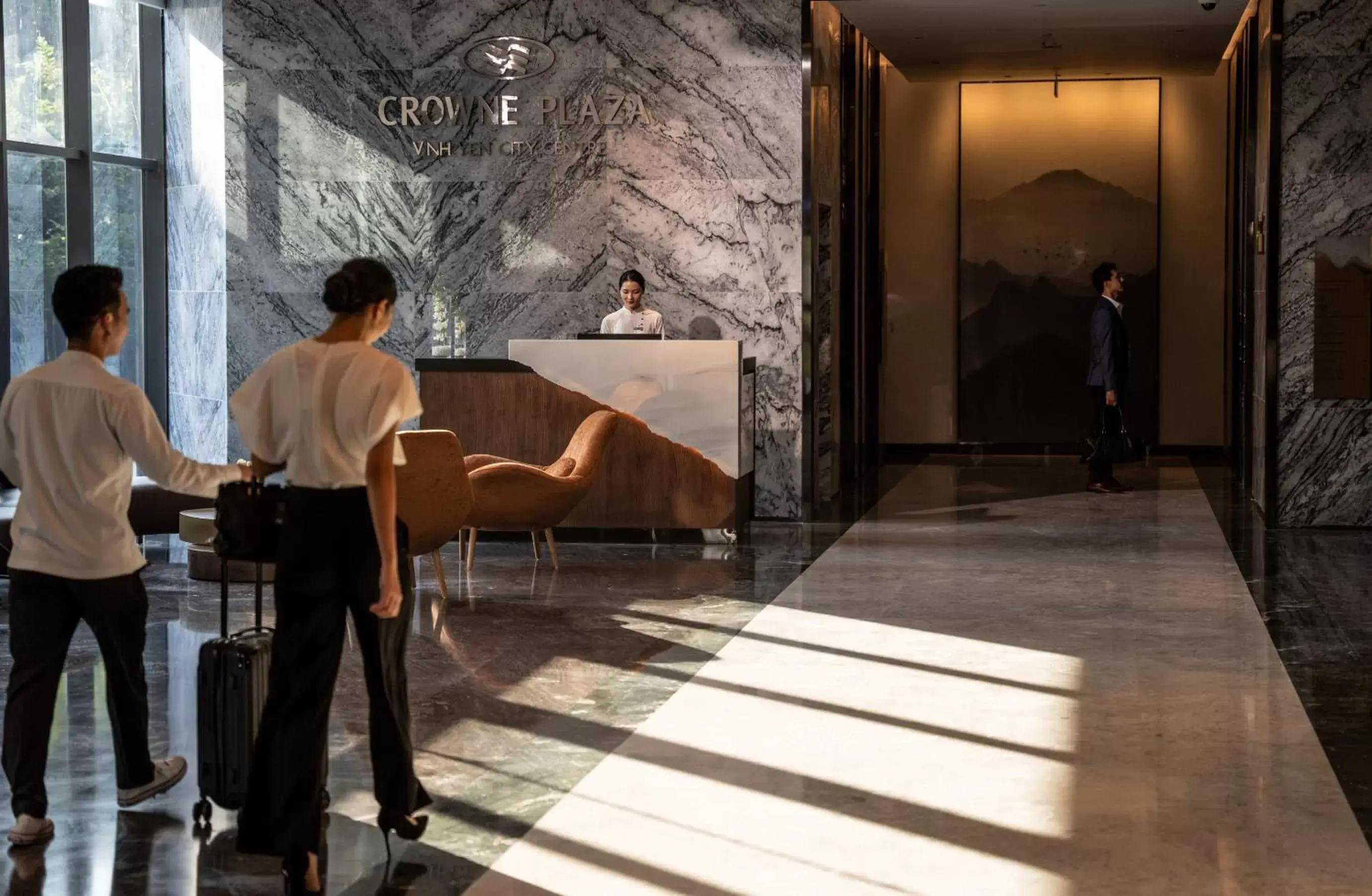 Lobby or reception, Staff in Crowne Plaza Vinh Yen City Centre, an IHG Hotel