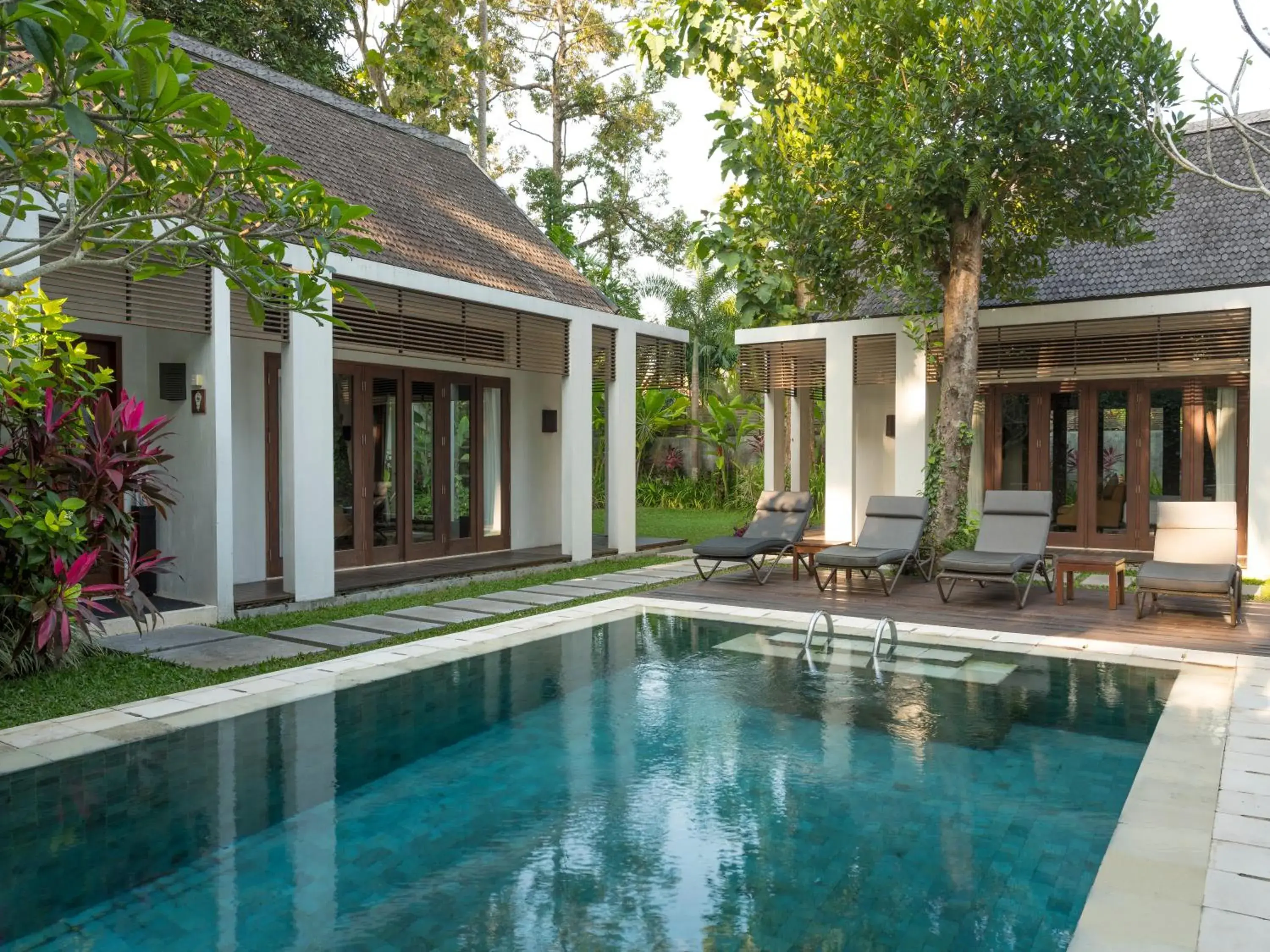 Swimming pool in The Samaya Ubud Swimming pool in The Samaya Ubud