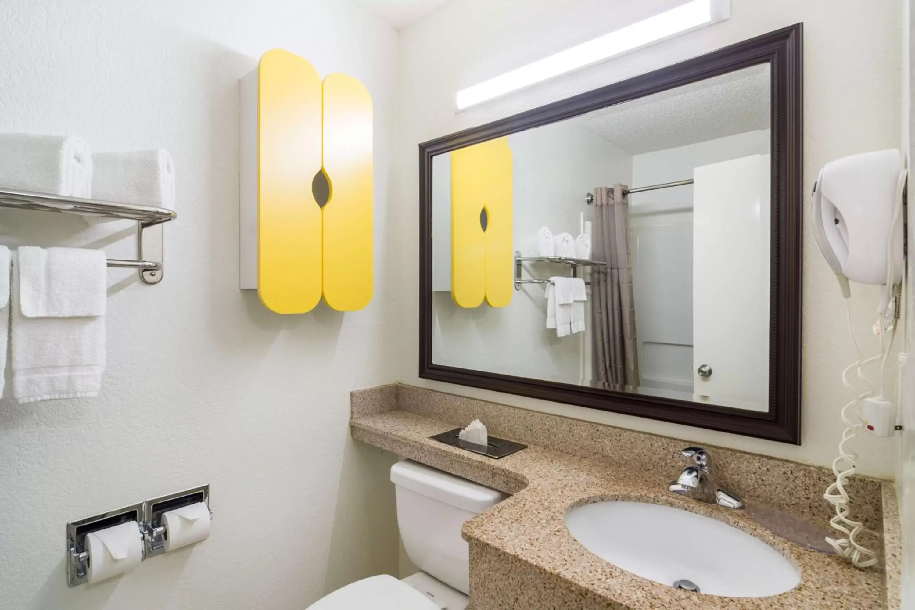 Bathroom in Studio 6-Plano, TX - Dallas - Plano Medical Center