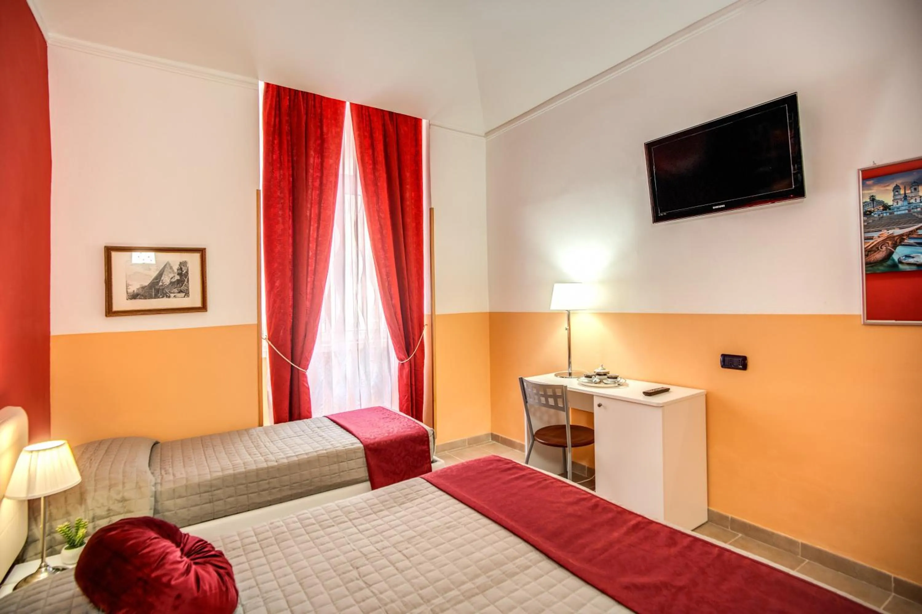 Bedroom, Bed in Magnifico Rome