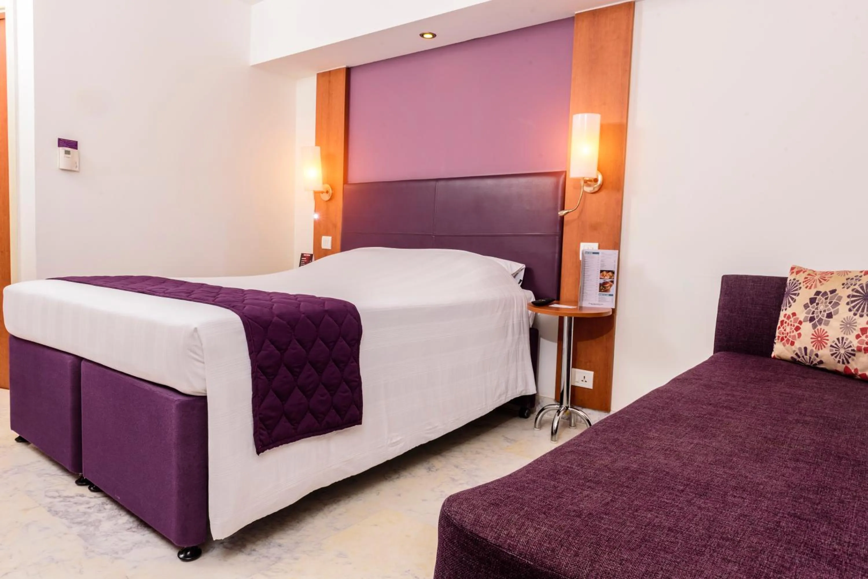 Bedroom in Caspia Hotel New Delhi