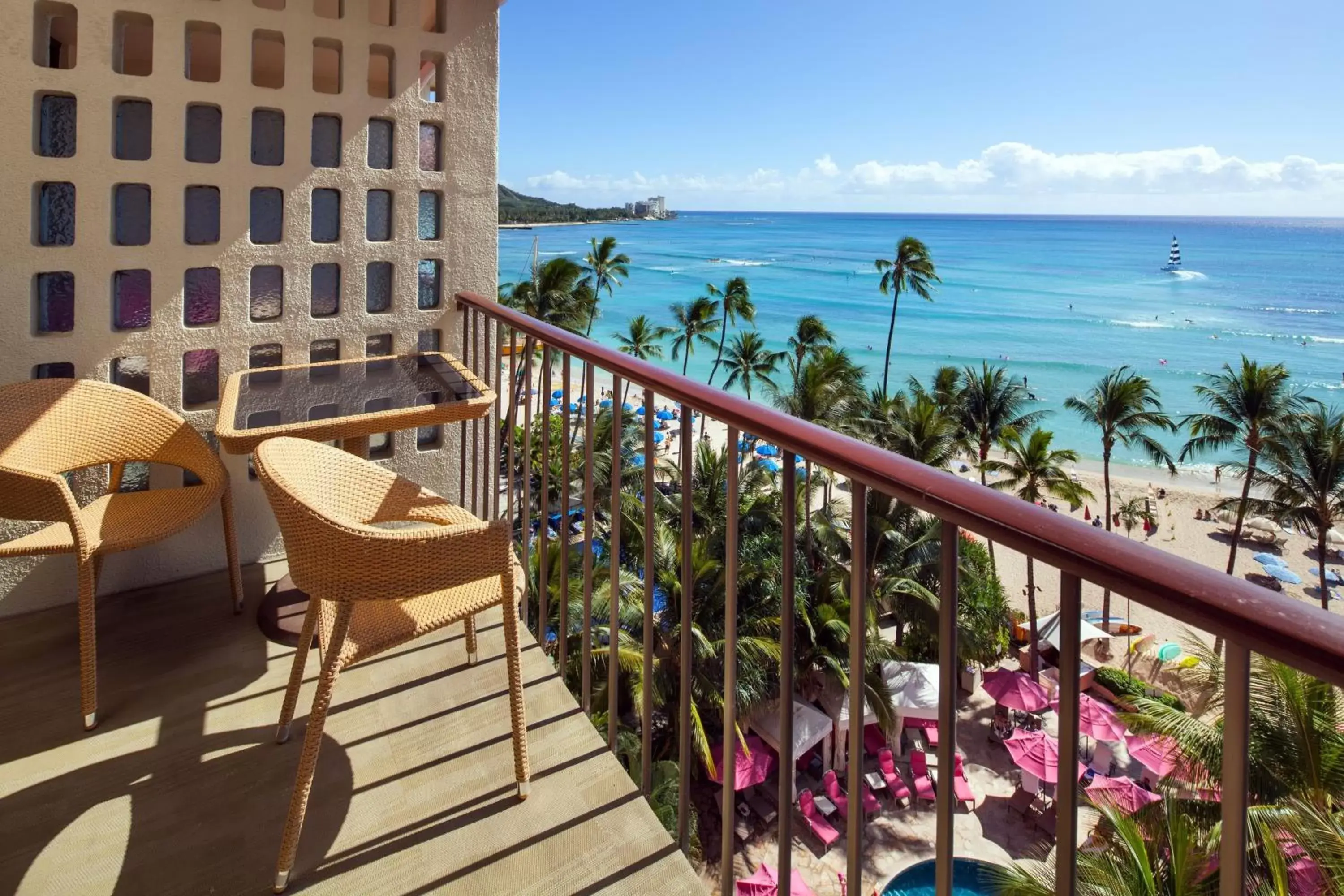 Photo of the whole room in The Royal Hawaiian, A Luxury Collection Resort, Waikiki