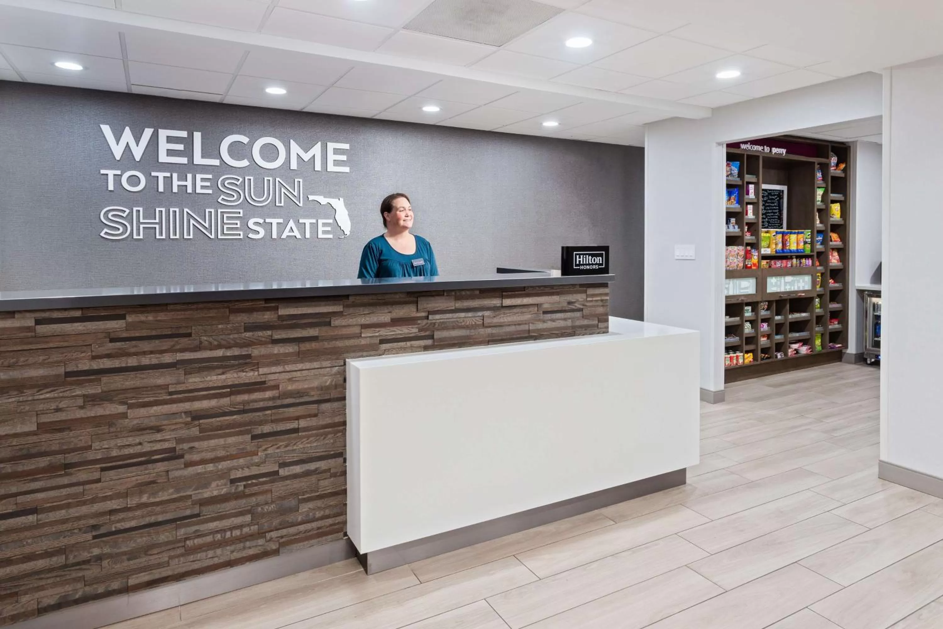 Lobby or reception in Hampton Inn Perry