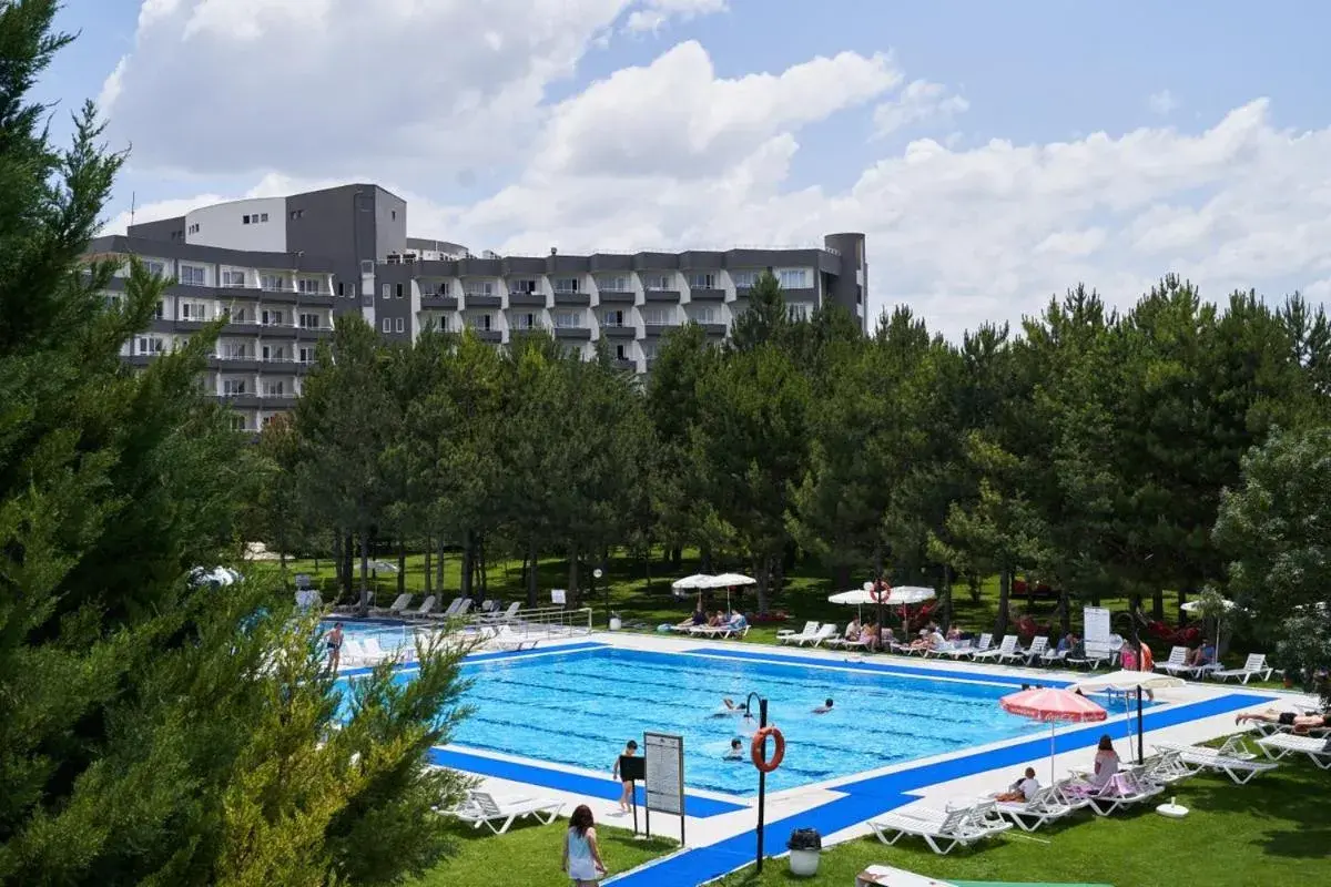 People, Swimming Pool in Anadolu Hotels Esenboga Thermal