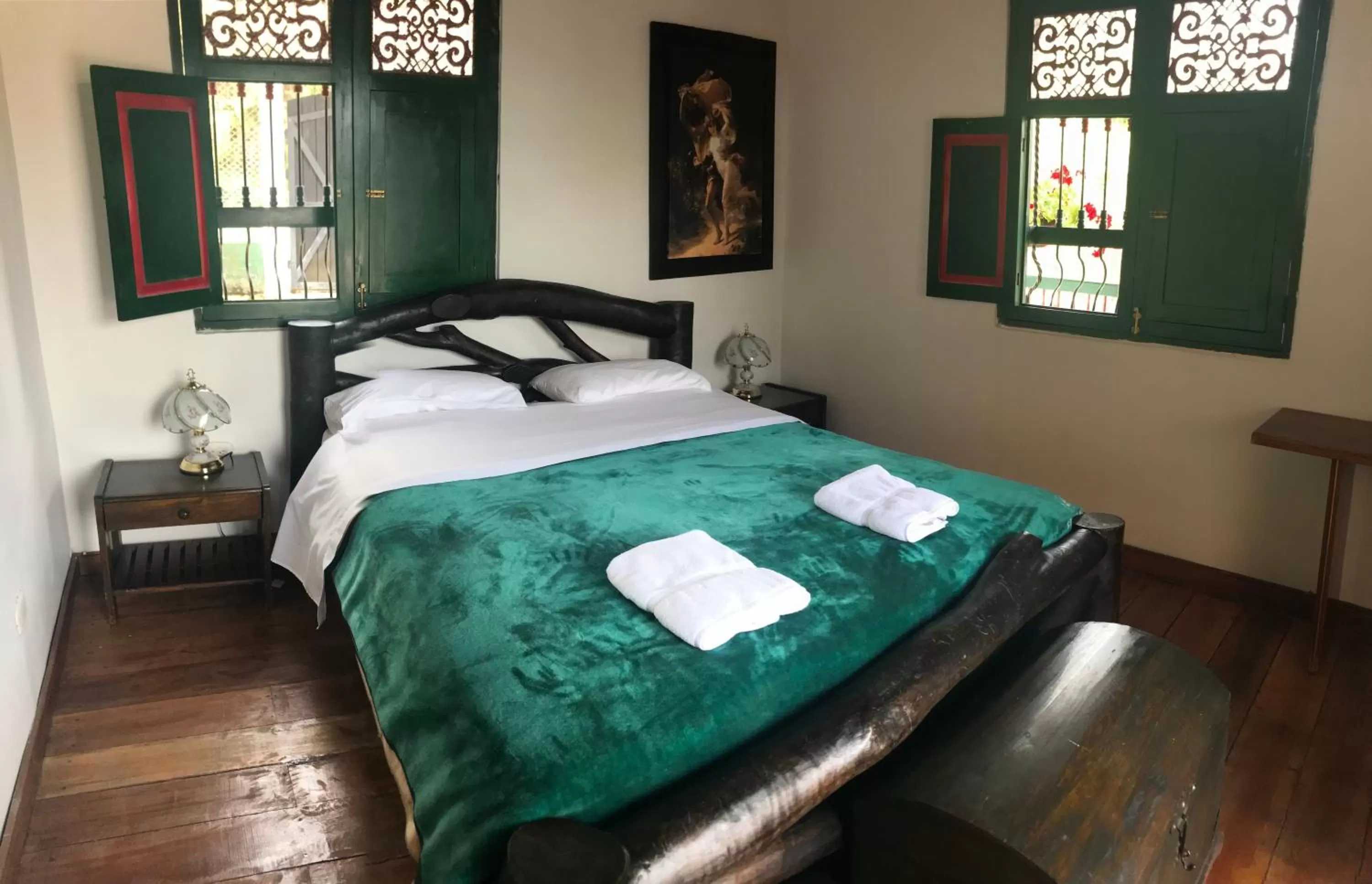 Bedroom, Bed in Finca Campestre La Adelita B&B