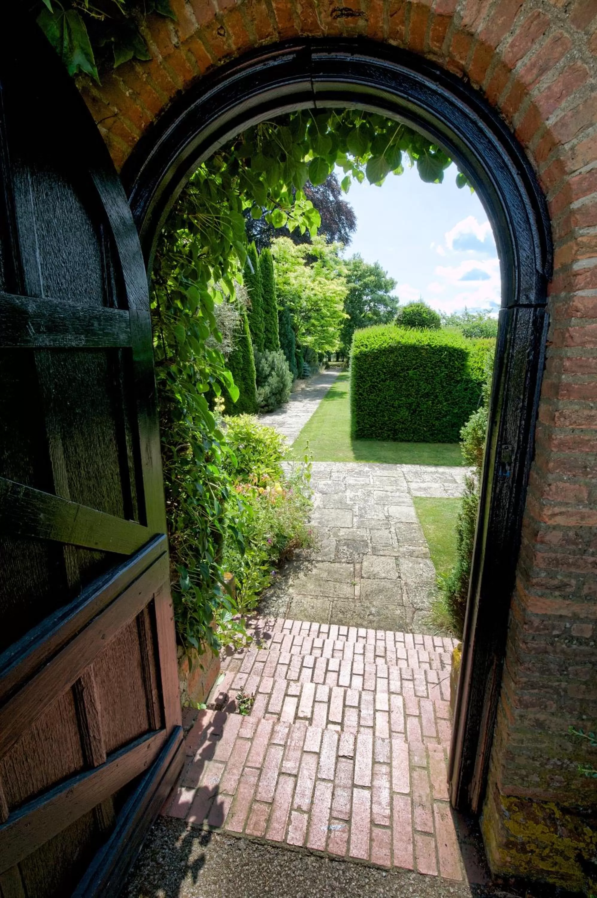 Garden in Horwood House Hotel