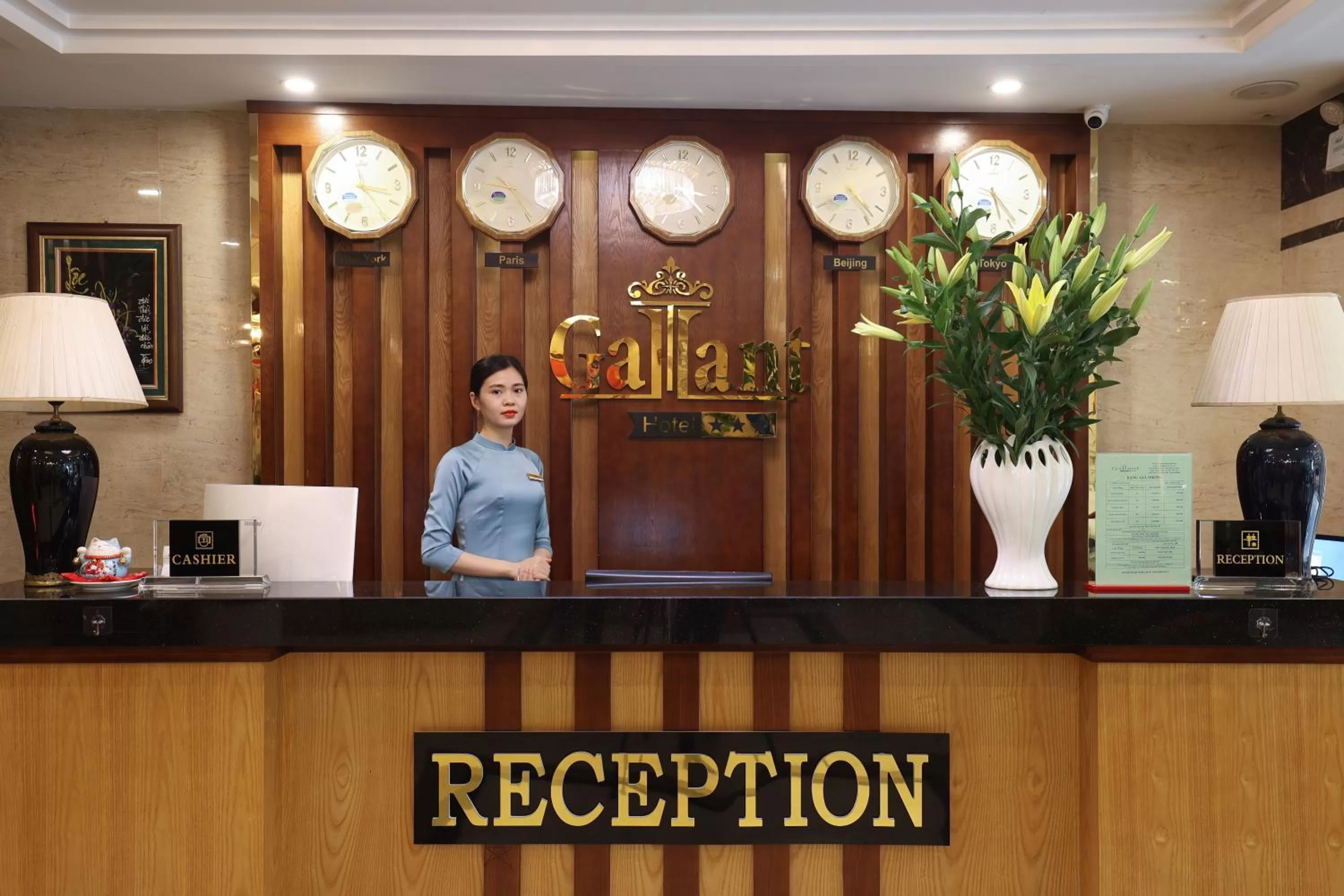 Staff in Gallant Hotel