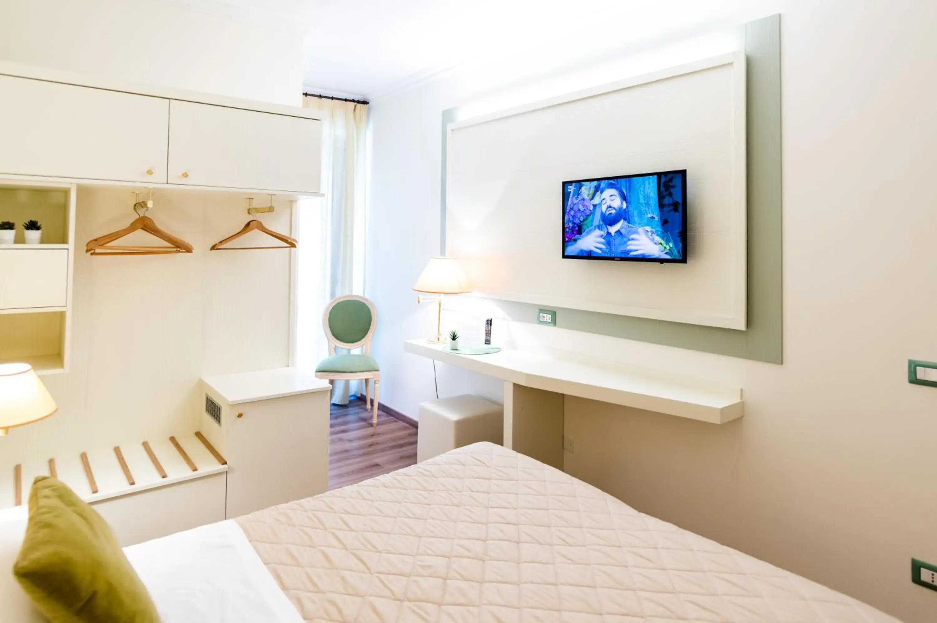 Bed in Hotel Corso Bed in Hotel Corso