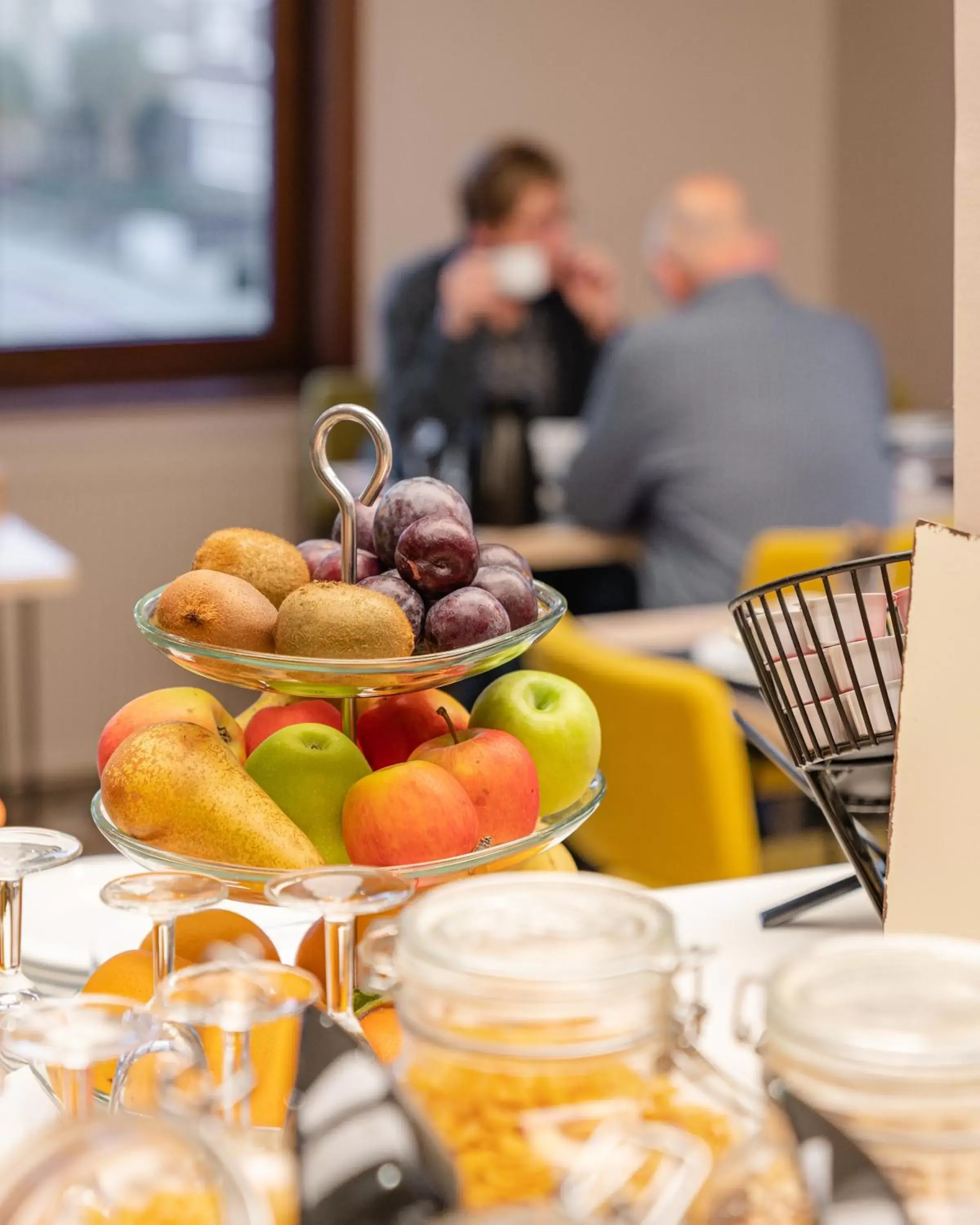 Breakfast in Hotel Olympia in Bruges