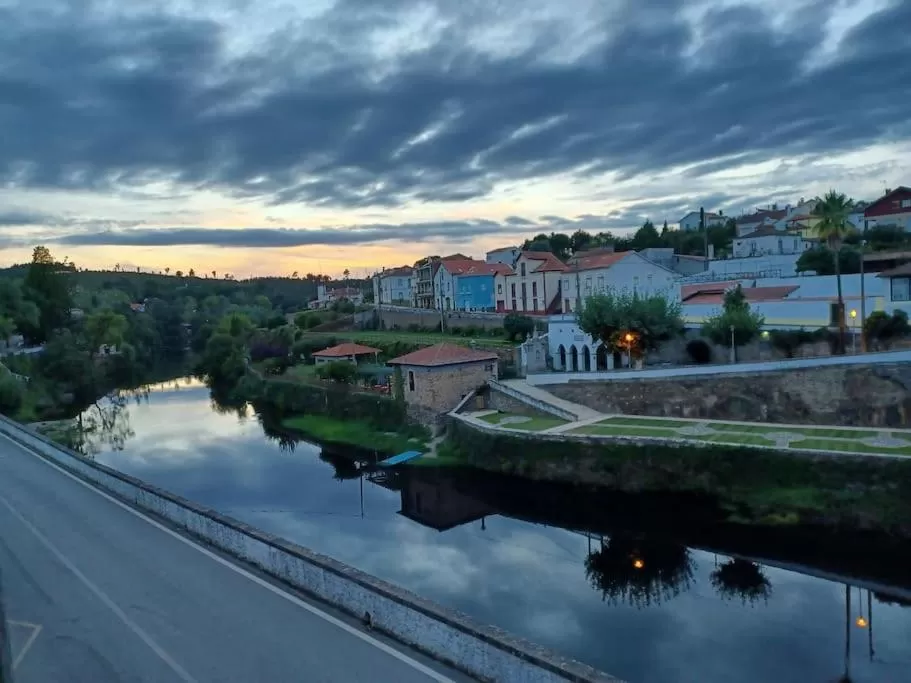 River view in Casa da Ponte, Coja