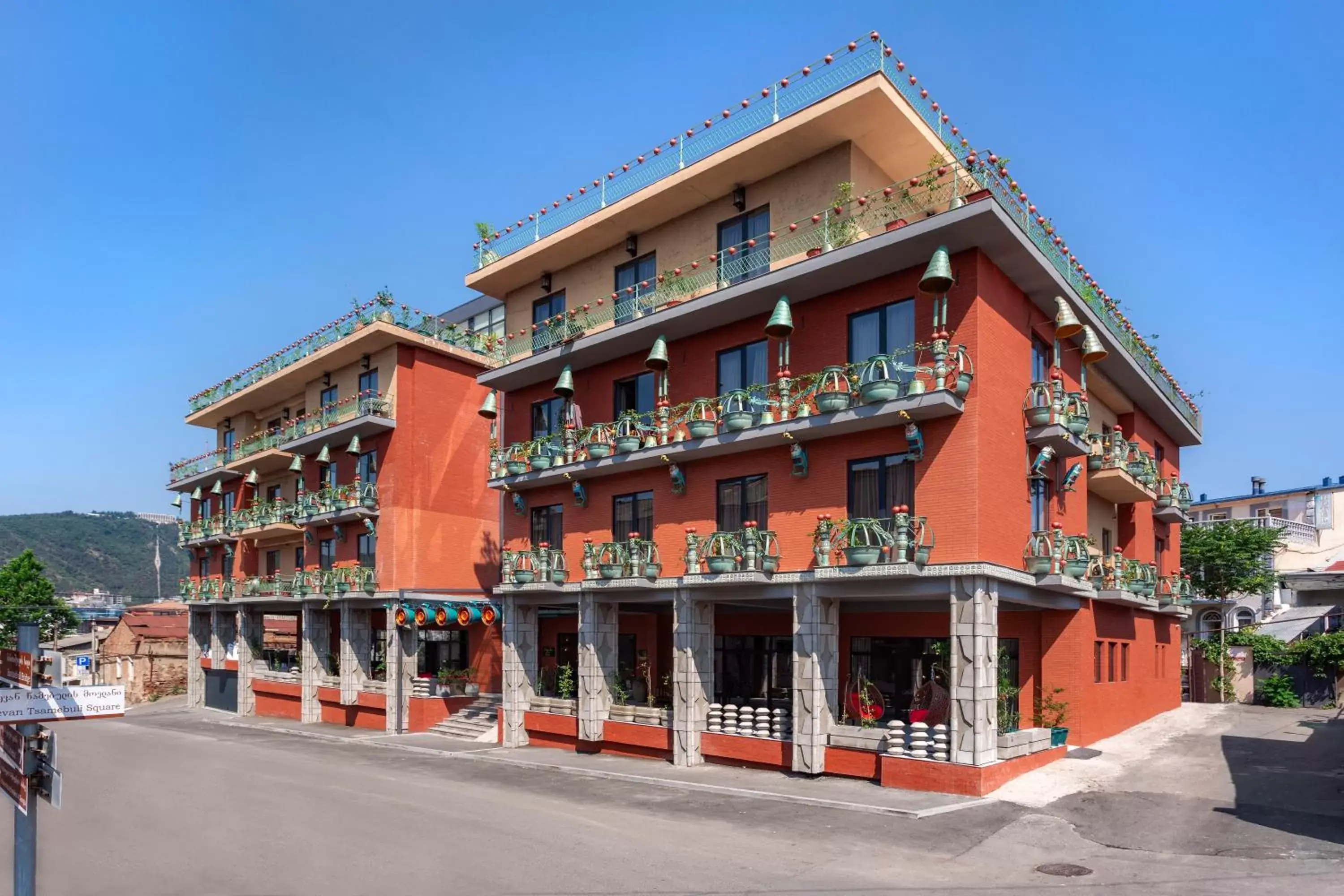 Property building in Brim Hotel Property building in Brim Hotel