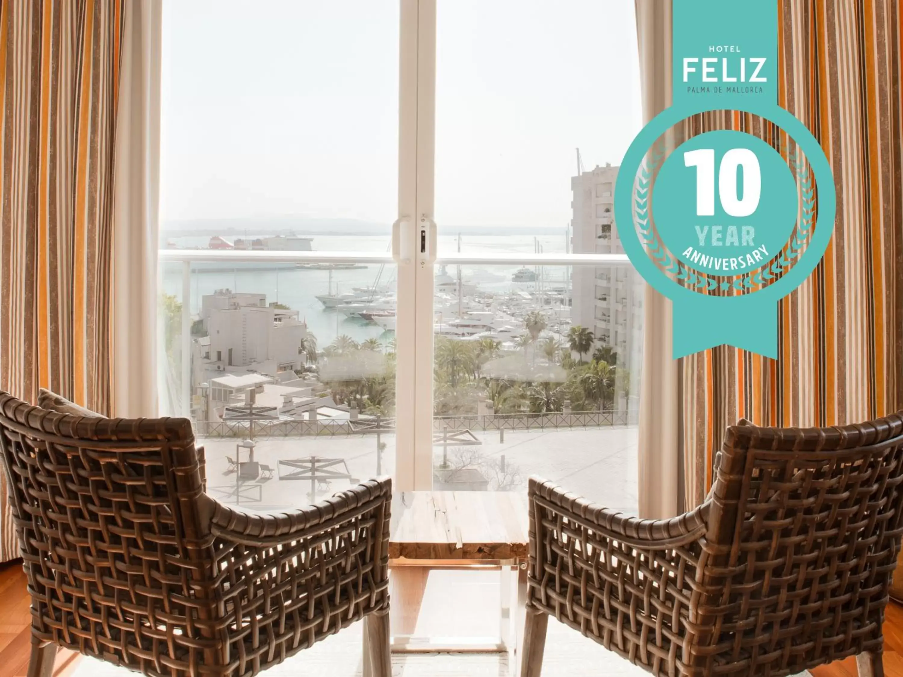 Sea view in Hotel Feliz