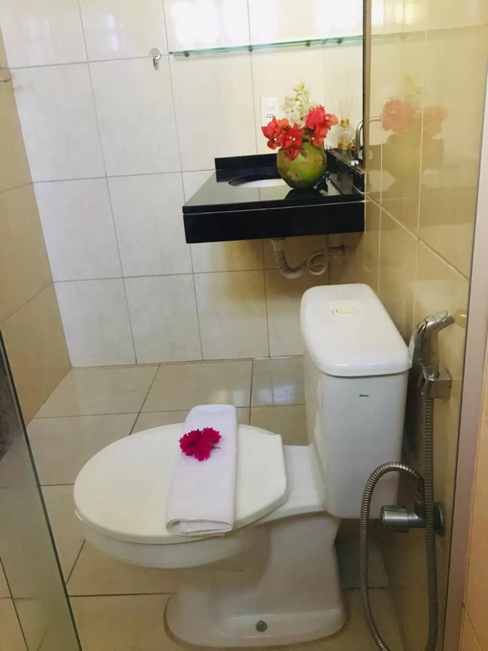 Bathroom in Pousada Ello