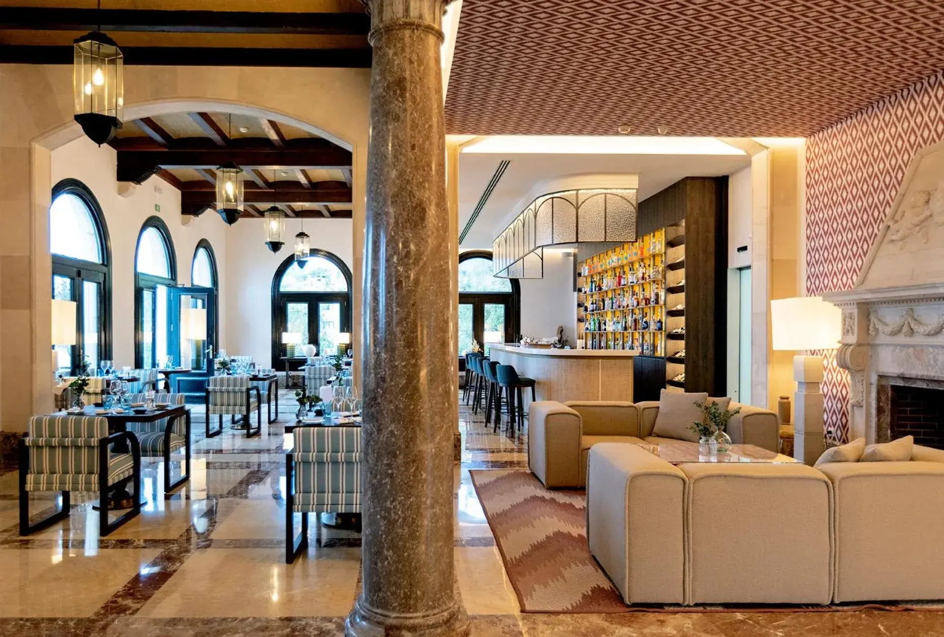 Restaurant/places to eat, Lounge/Bar in Hotel Hospes Maricel y Spa
