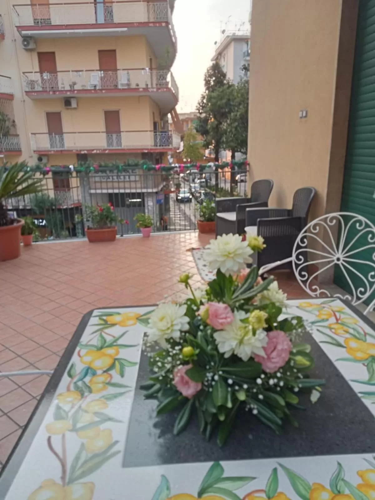 Balcony/Terrace in La Terrazza di Monica & Teresa