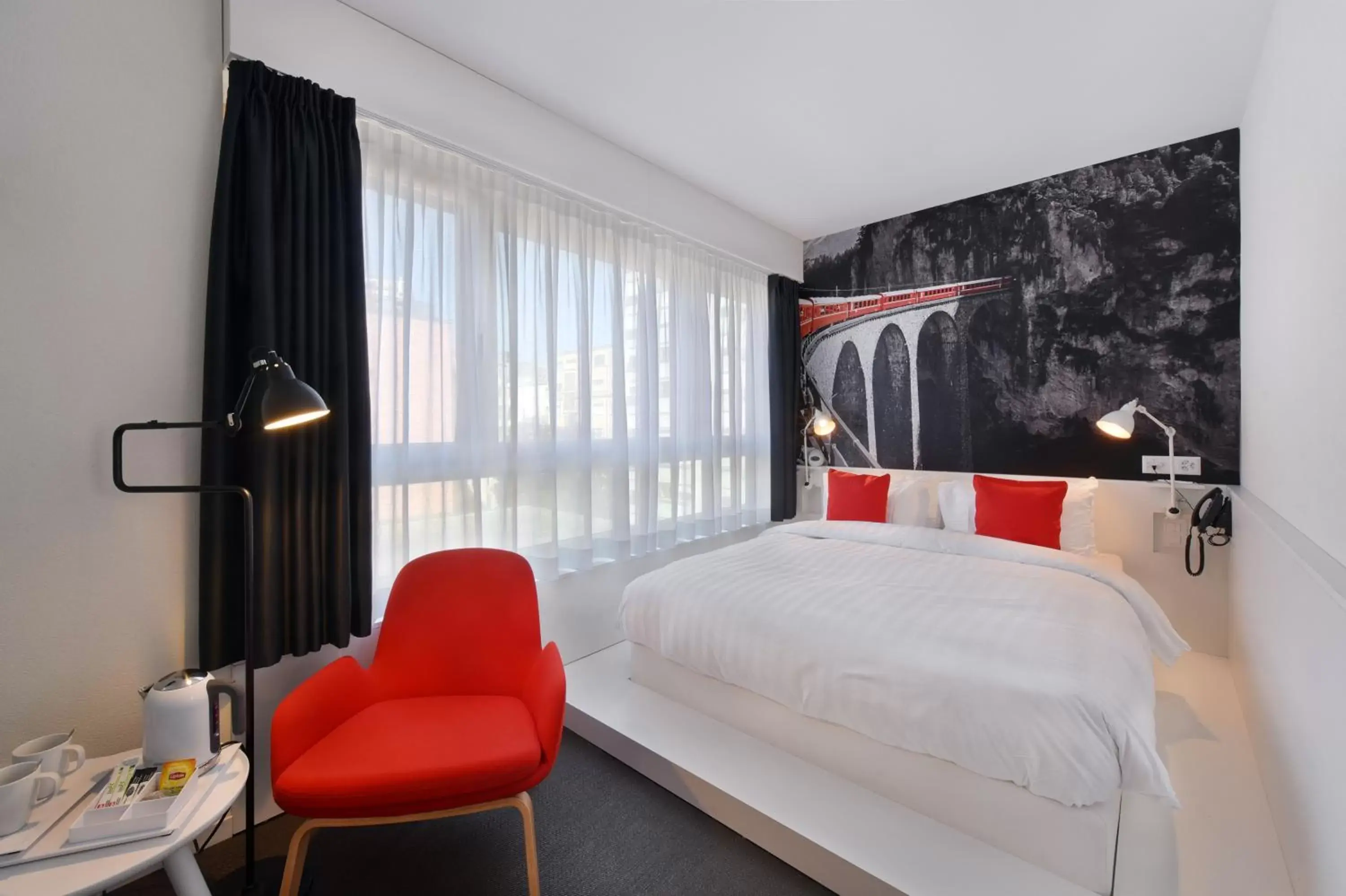 Bedroom, Room Photo in Home Swiss Hotel