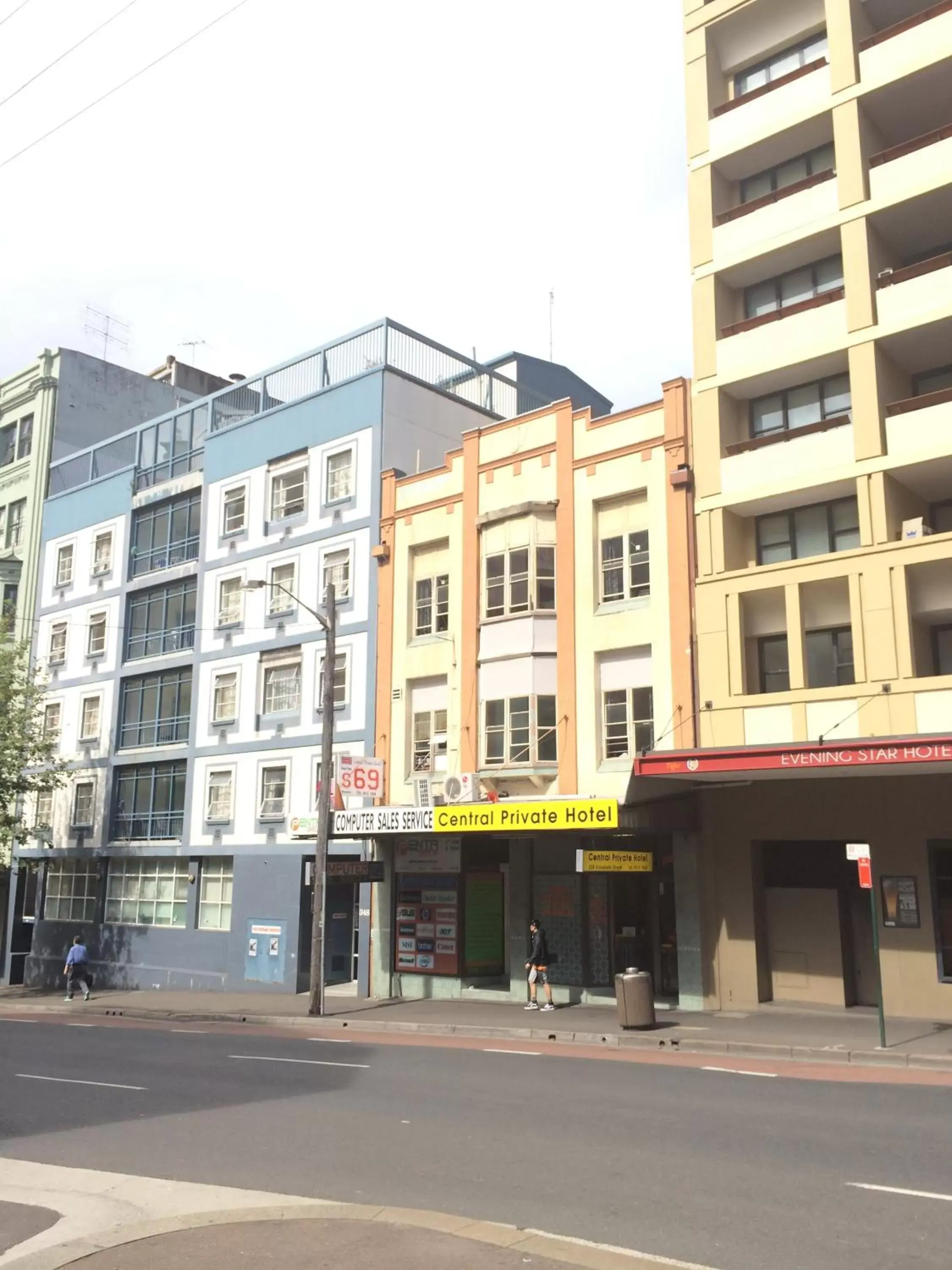 Facade/entrance, Property Building in Central Private Hotel