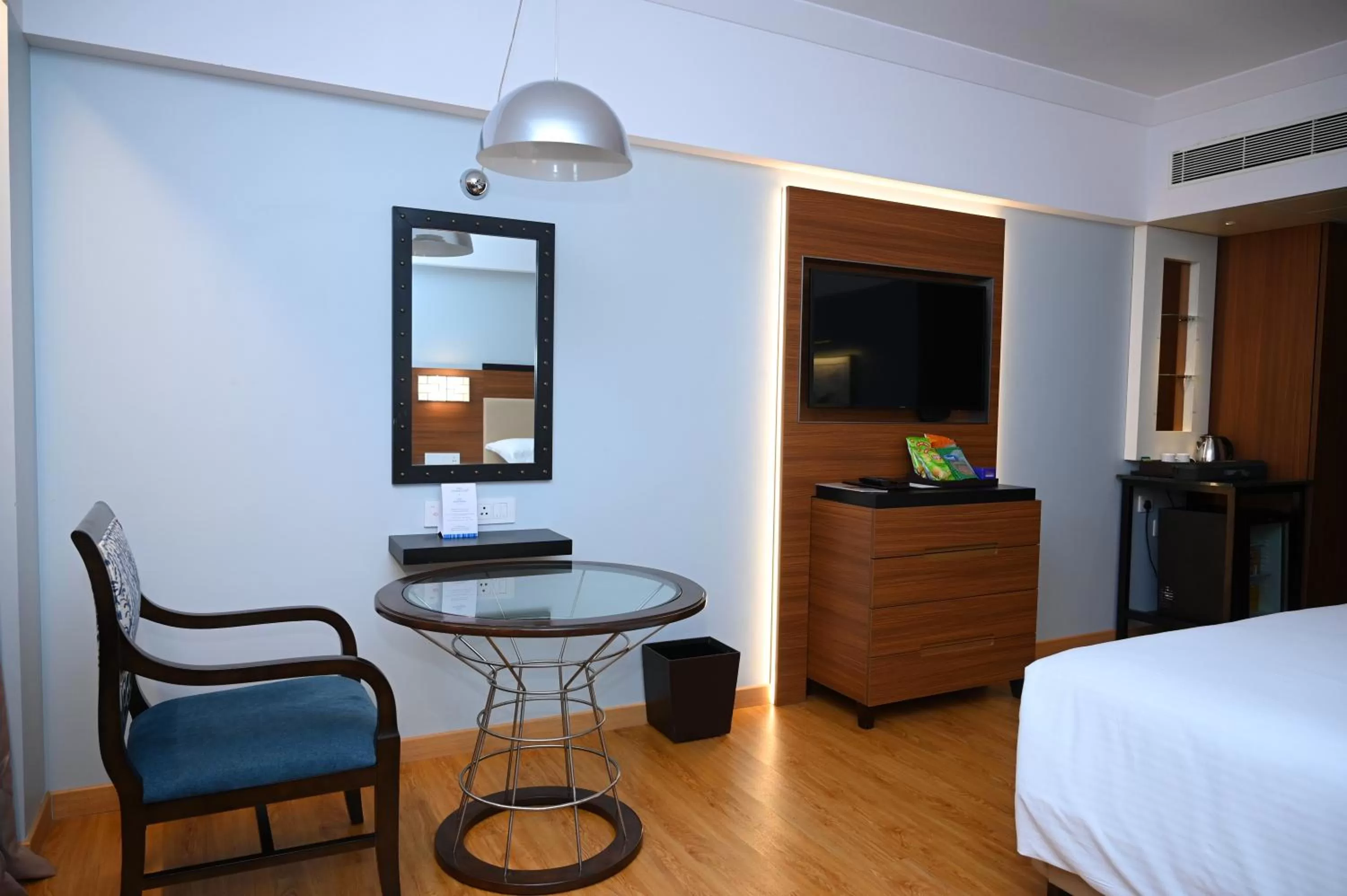 View (from property/room), Bed in Manjeera Premiere