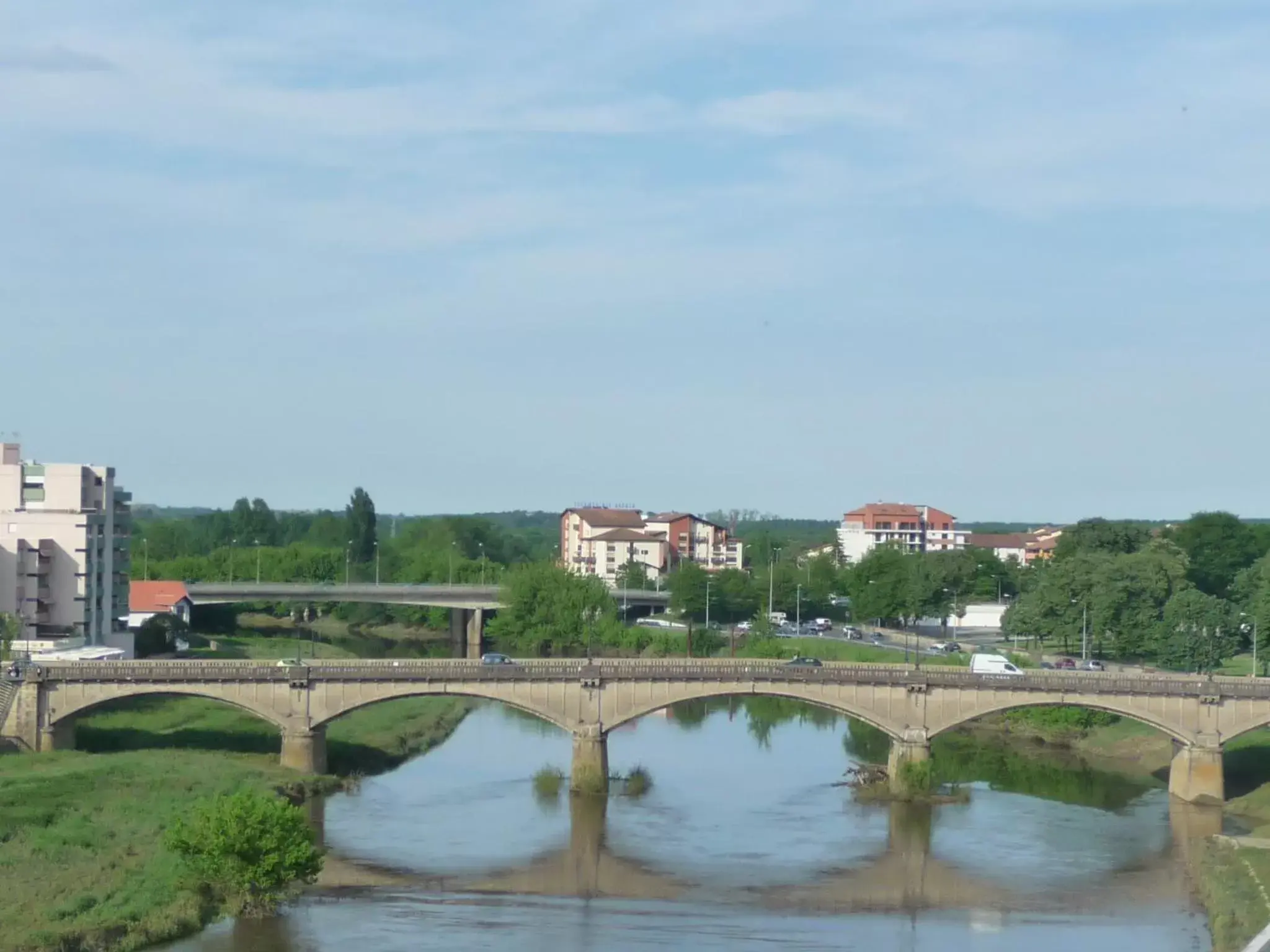 River view in ibis styles Dax Centre River view in ibis styles Dax Centre