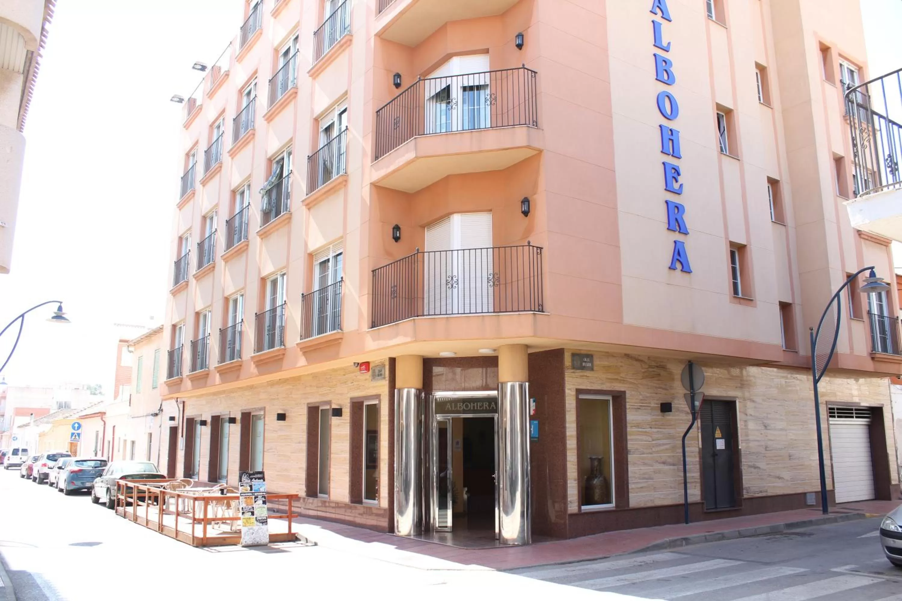 Facade/entrance, Property Building in Hotel Albohera