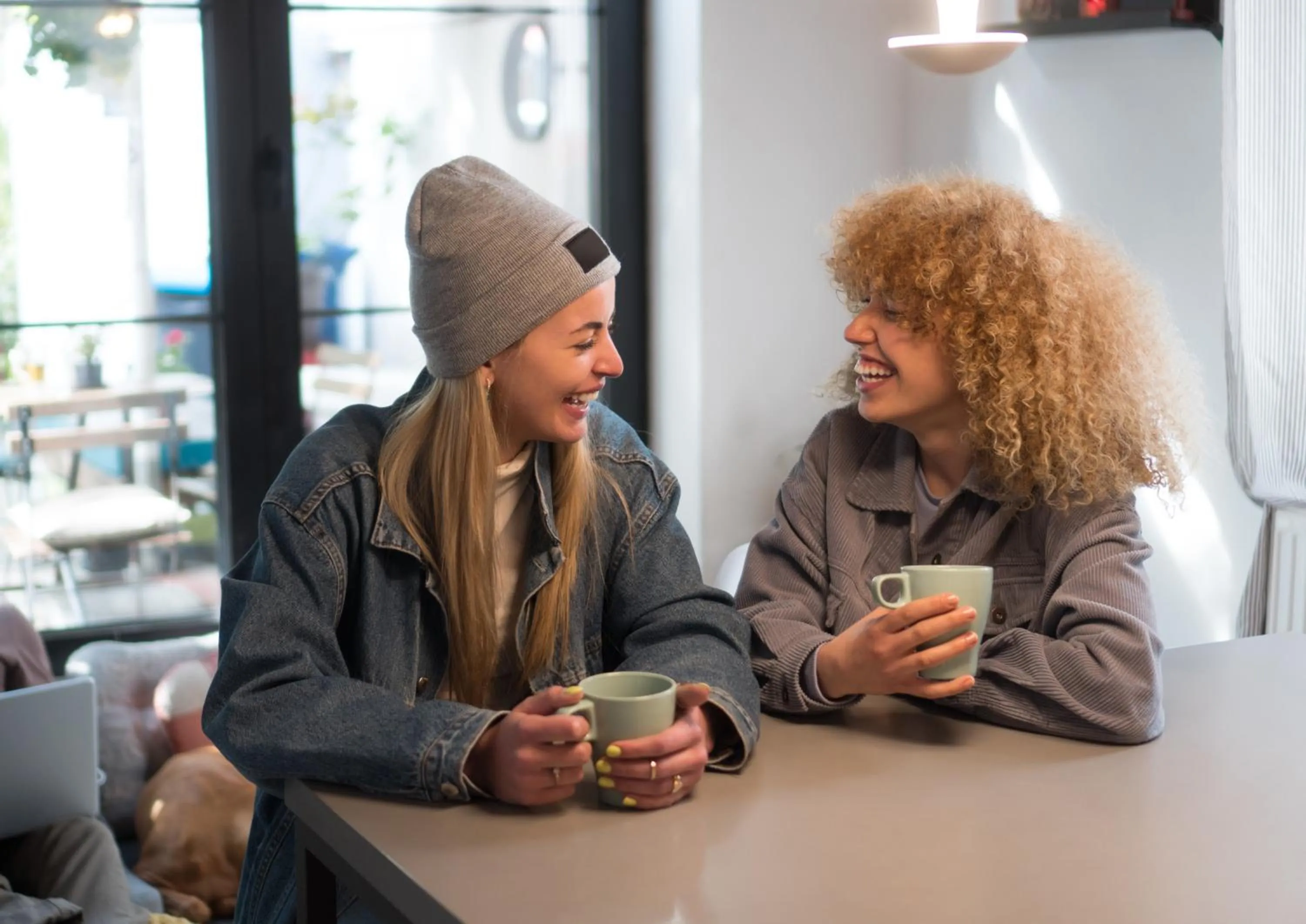 Communal lounge/ TV room in Good People Design Hostel