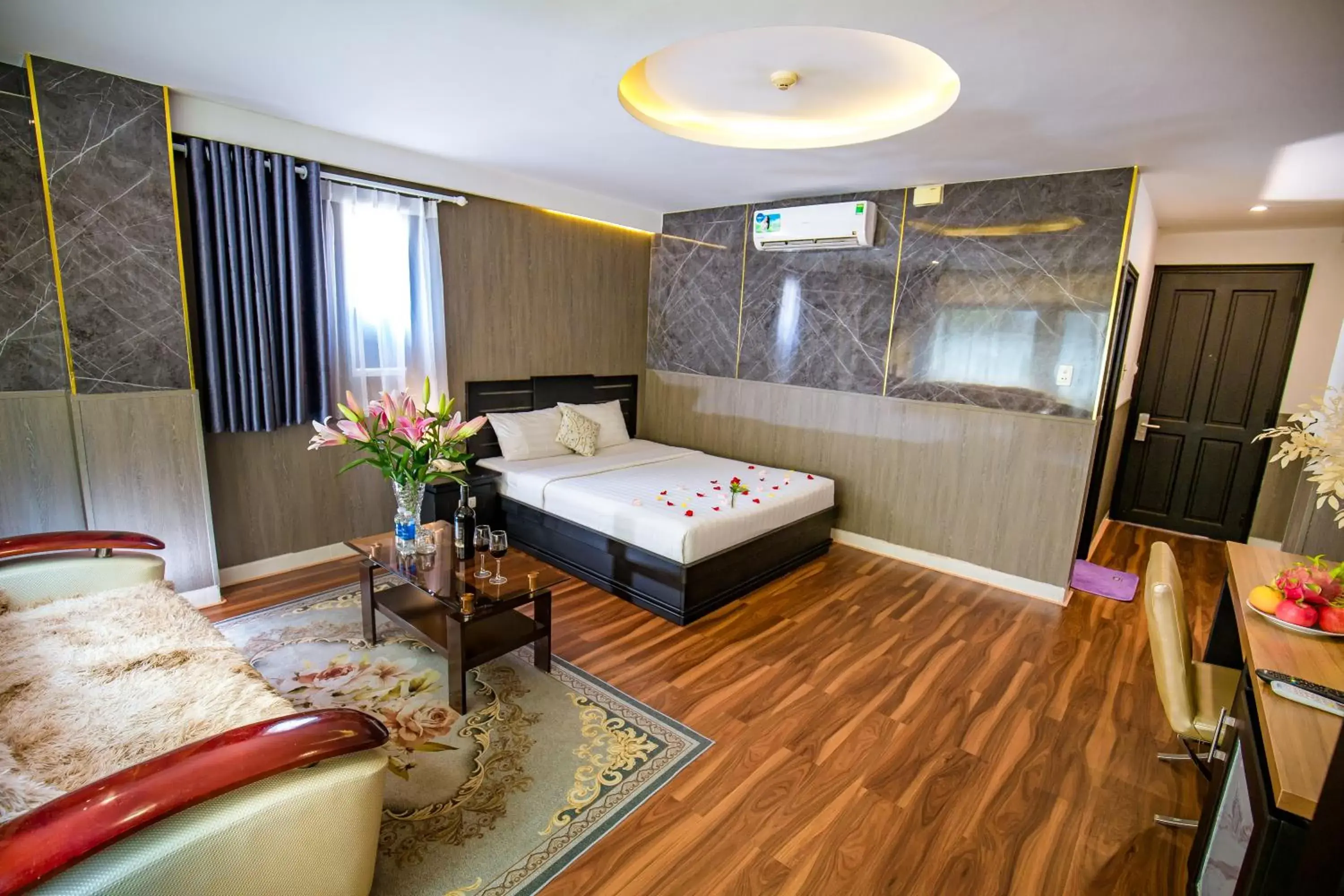 Bedroom, Bed in Rosa Hotel & Spa