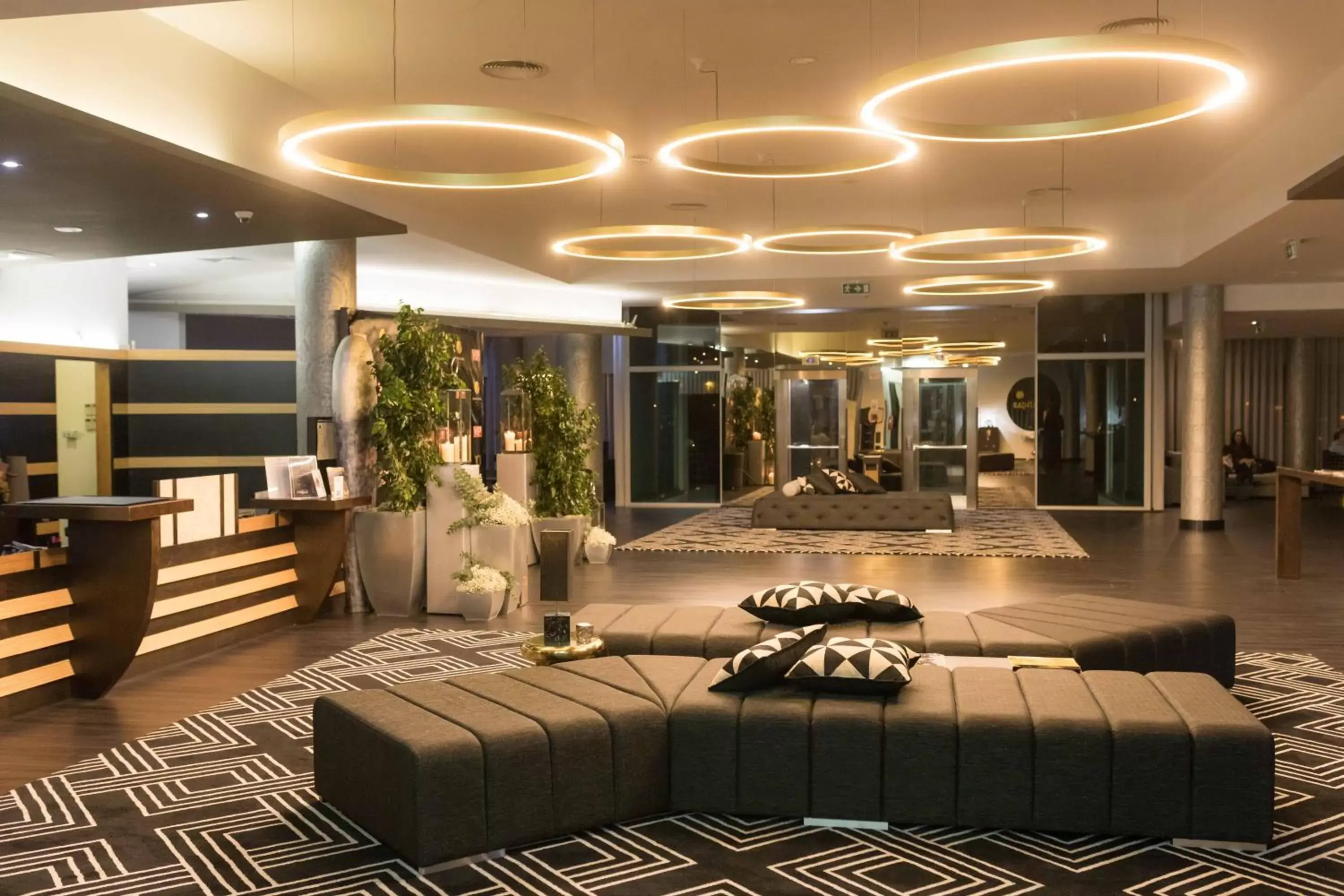 Lobby or reception in Penafiel Park Hotel & Spa