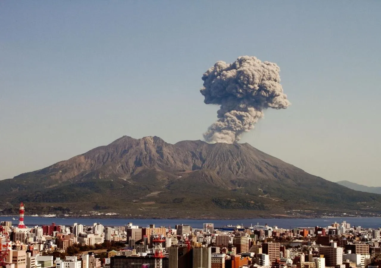 Natural landscape in APA Hotel Kagoshima Chuo Ekimae