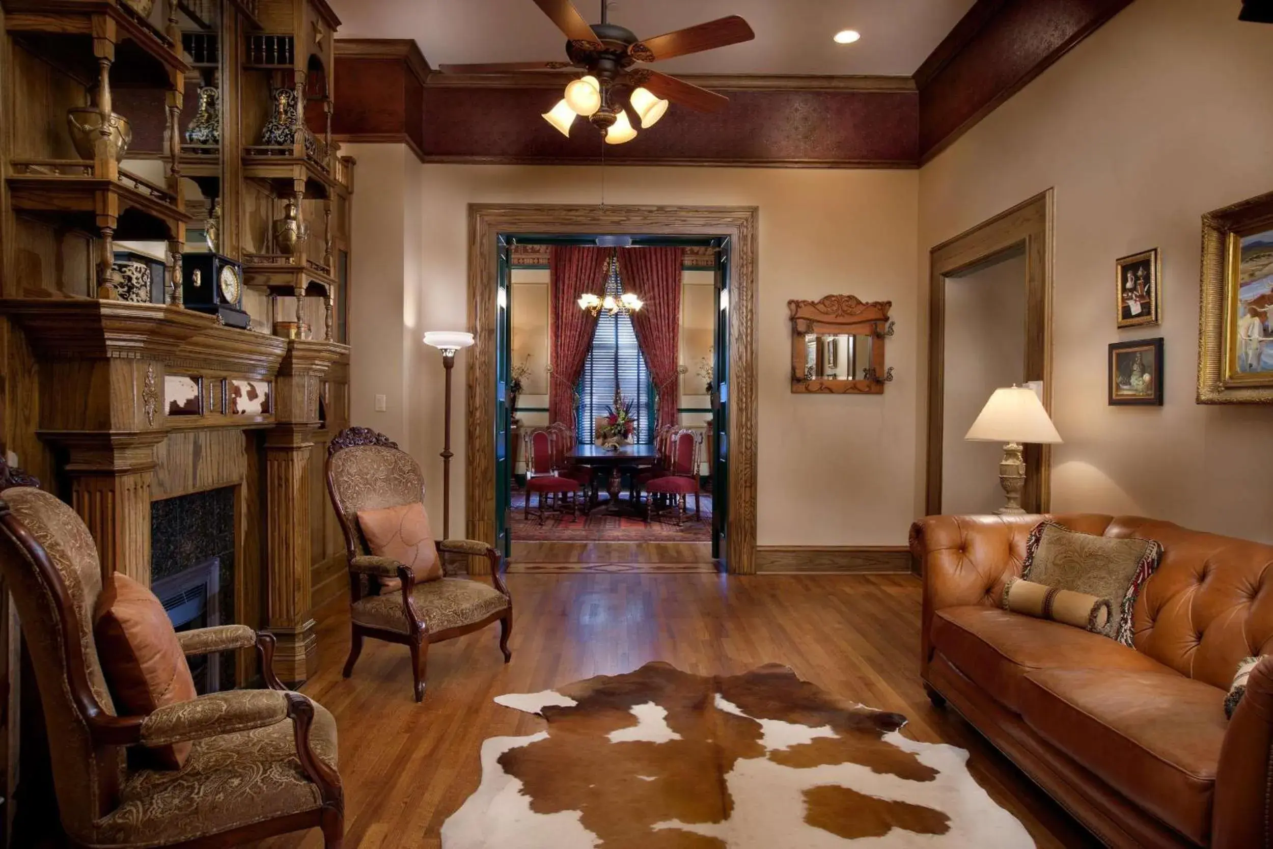 Photo of the whole room, Seating Area in The Driskill, in The Unbound Collection by Hyatt