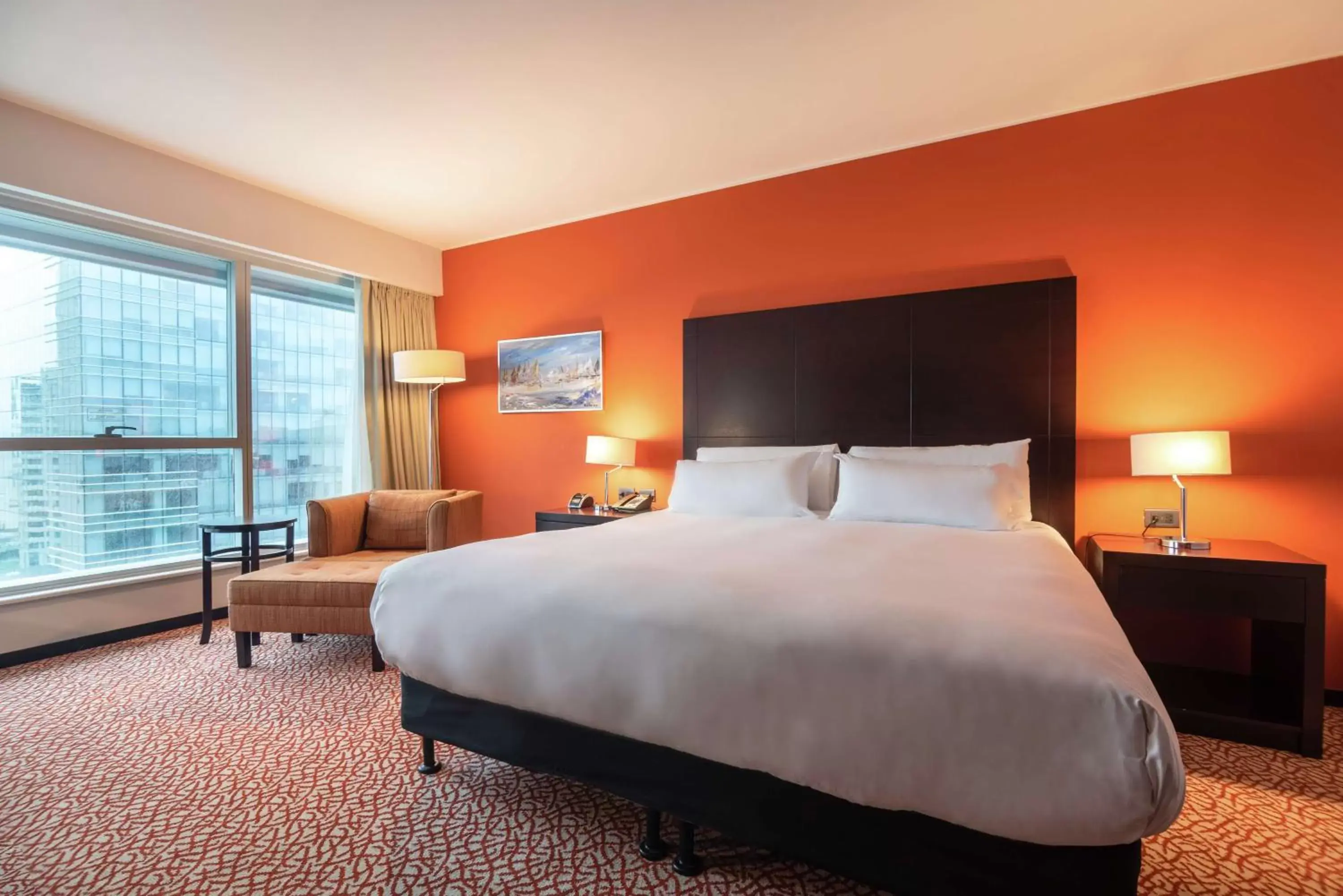 Bed in Hilton Garden Inn Montevideo Bed in Hilton Garden Inn Montevideo