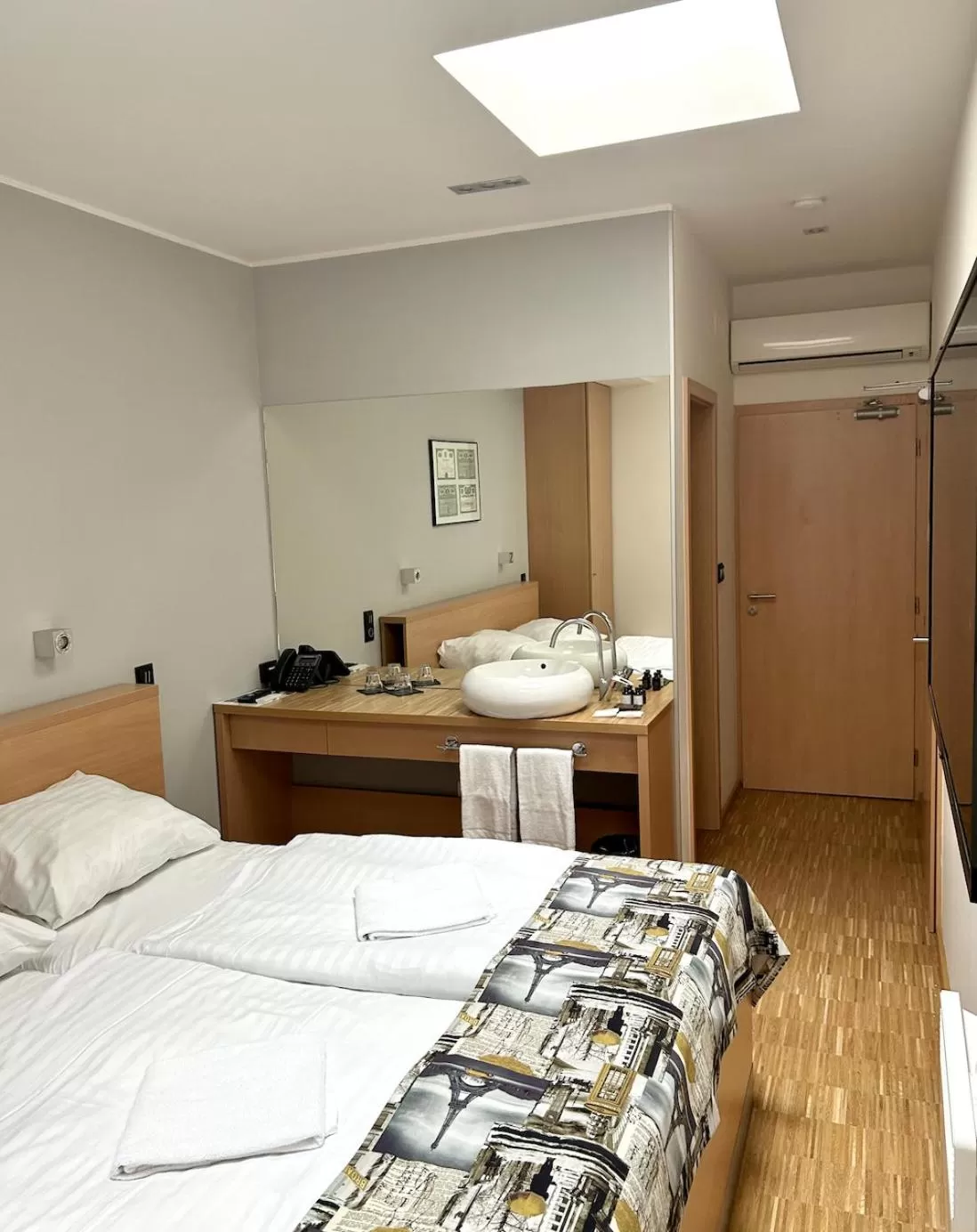 Bed in Blue Orange Resort