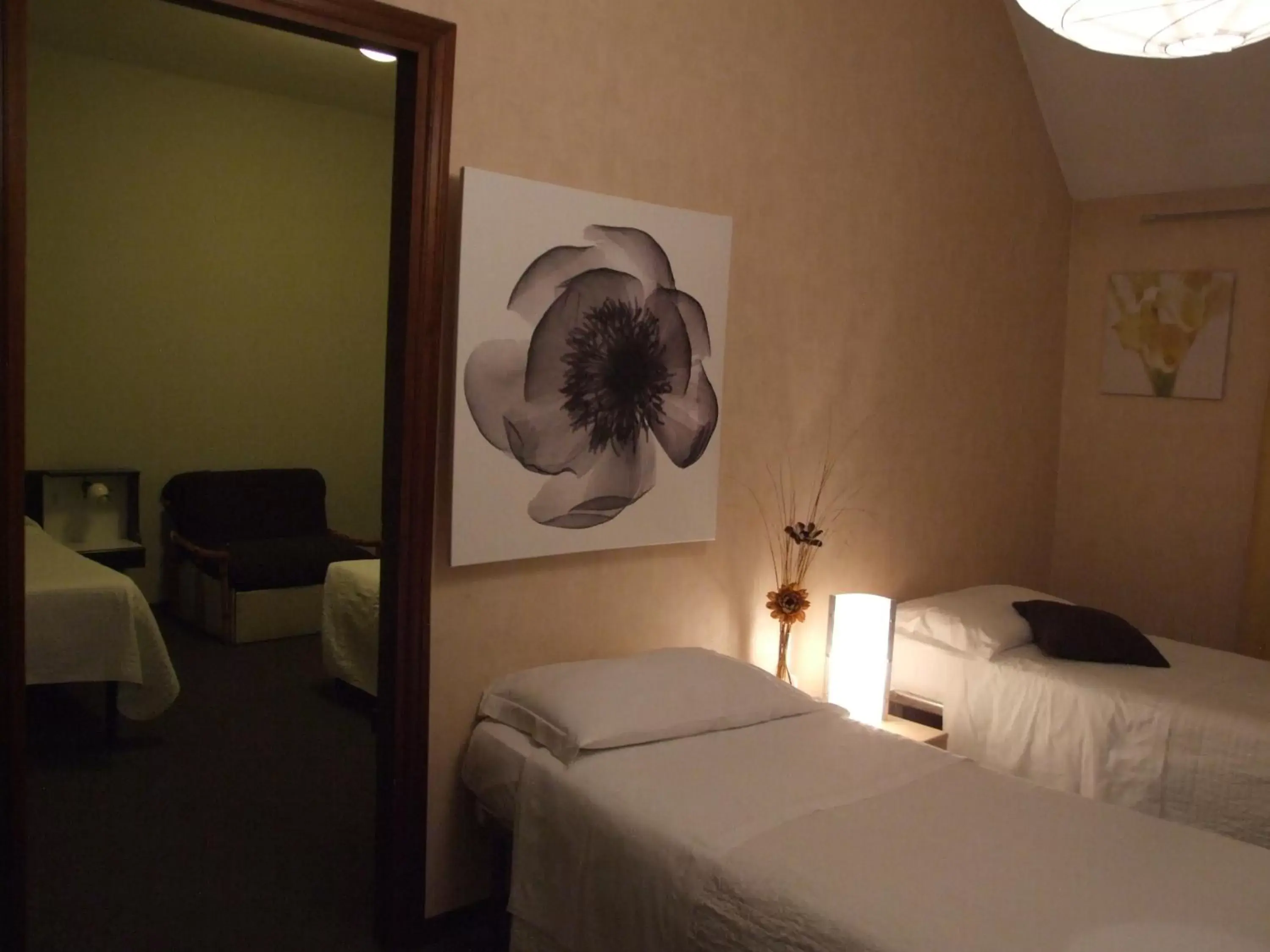Bed in Hotel Orvieto