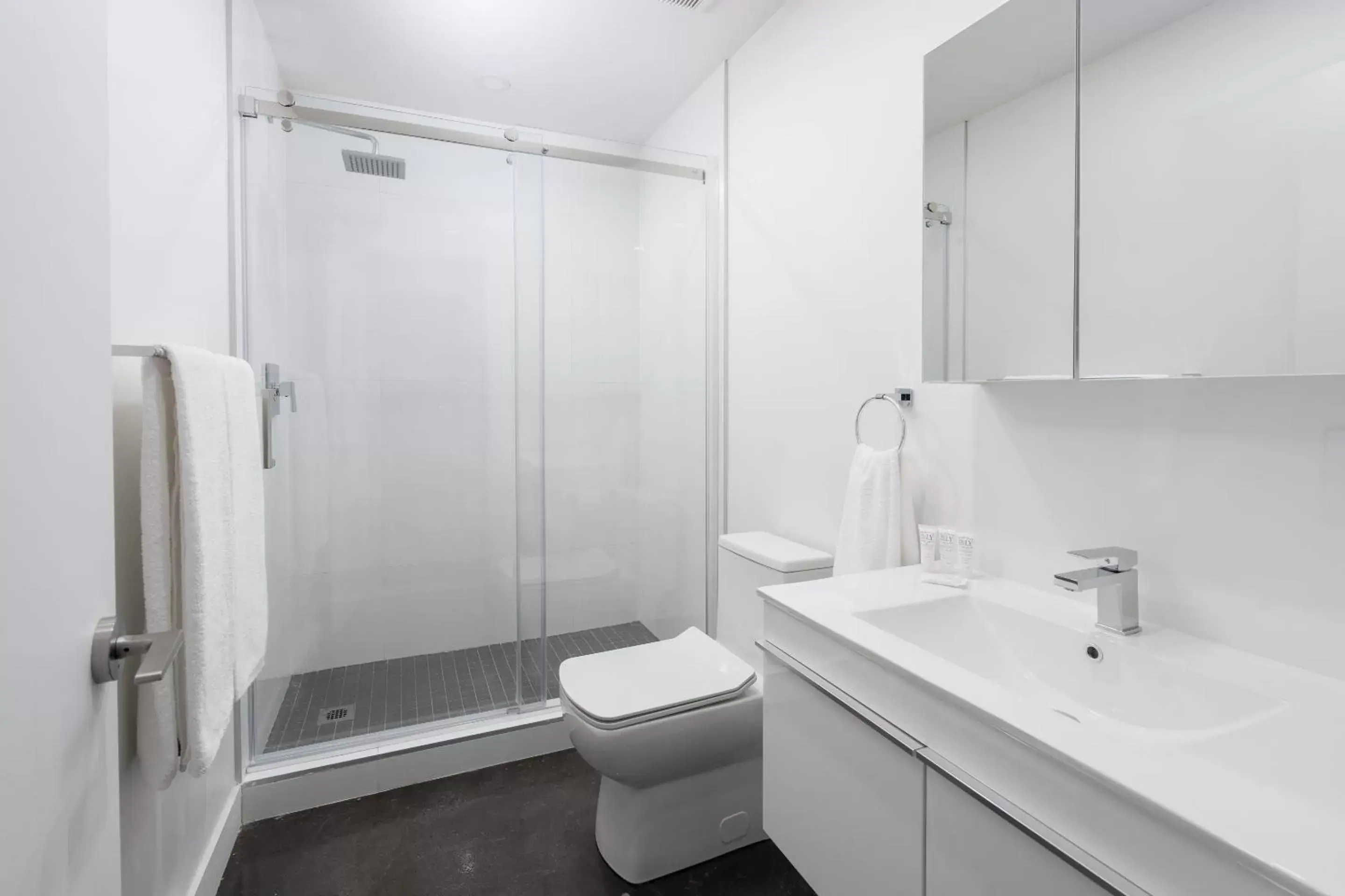 Living room, Bathroom in Sonder Le Guerin