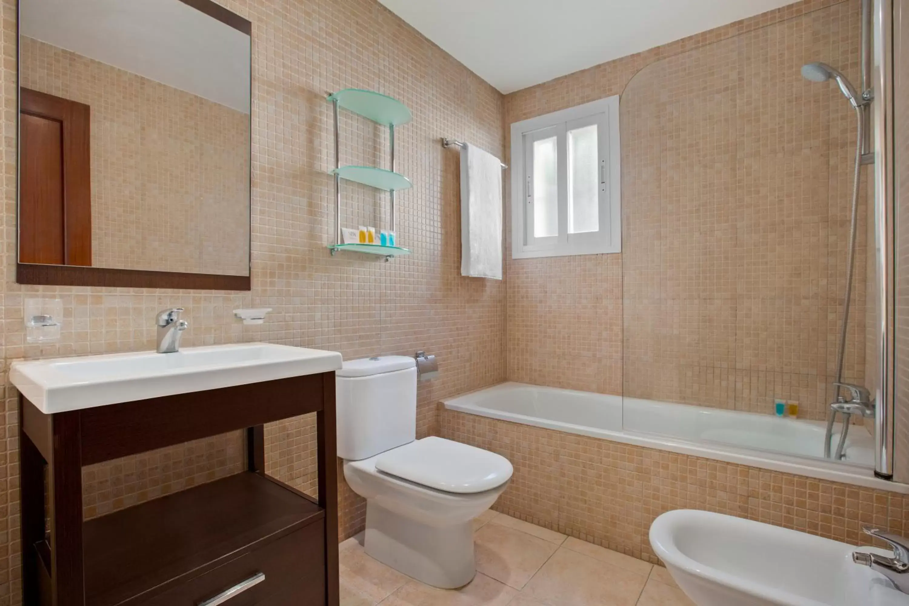 Shower, Bathroom in Ramada Hotel & Suites by Wyndham Costa del Sol