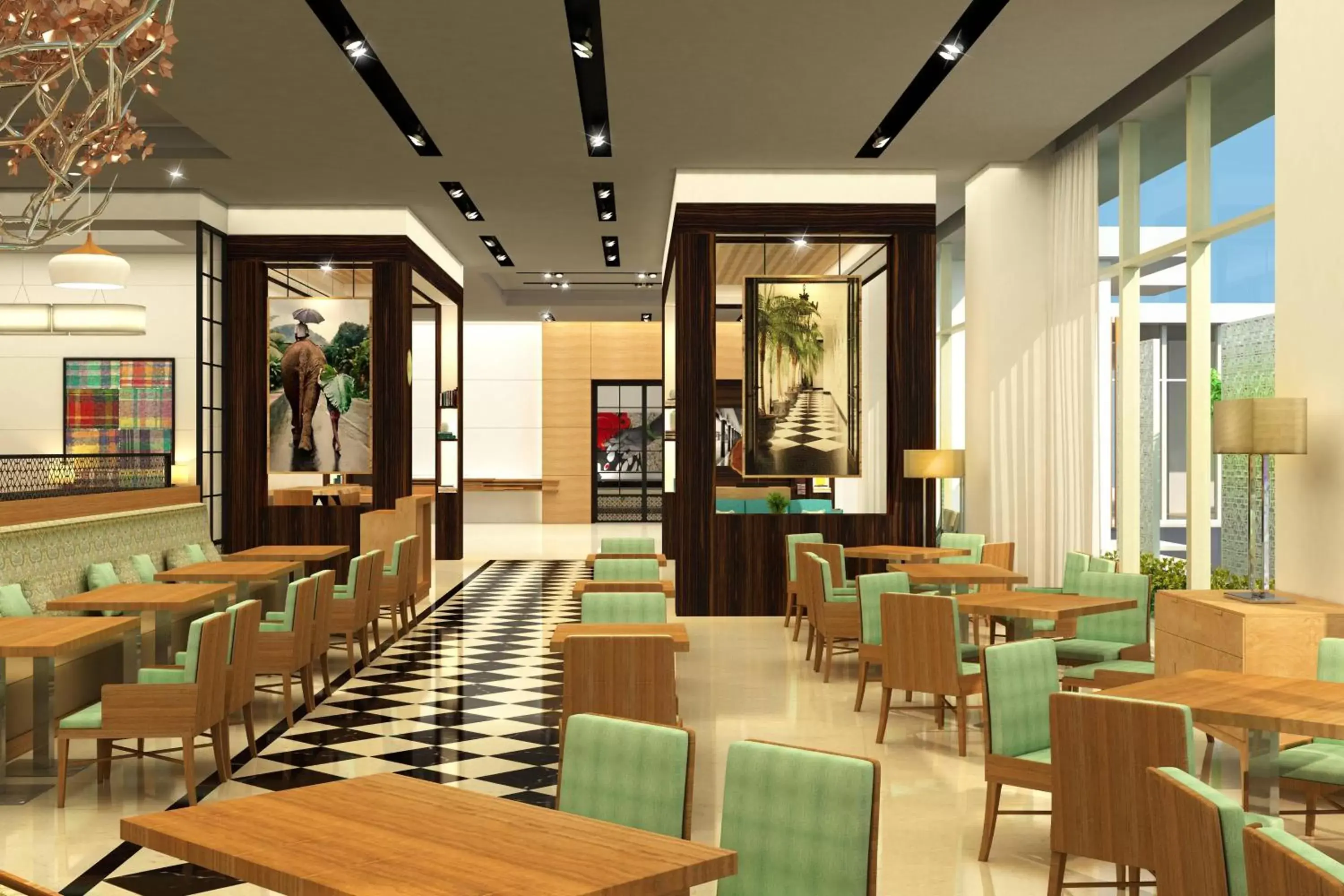 Kitchen or kitchenette, Restaurant/Places to Eat in Fairfield by Marriott Chennai OMR