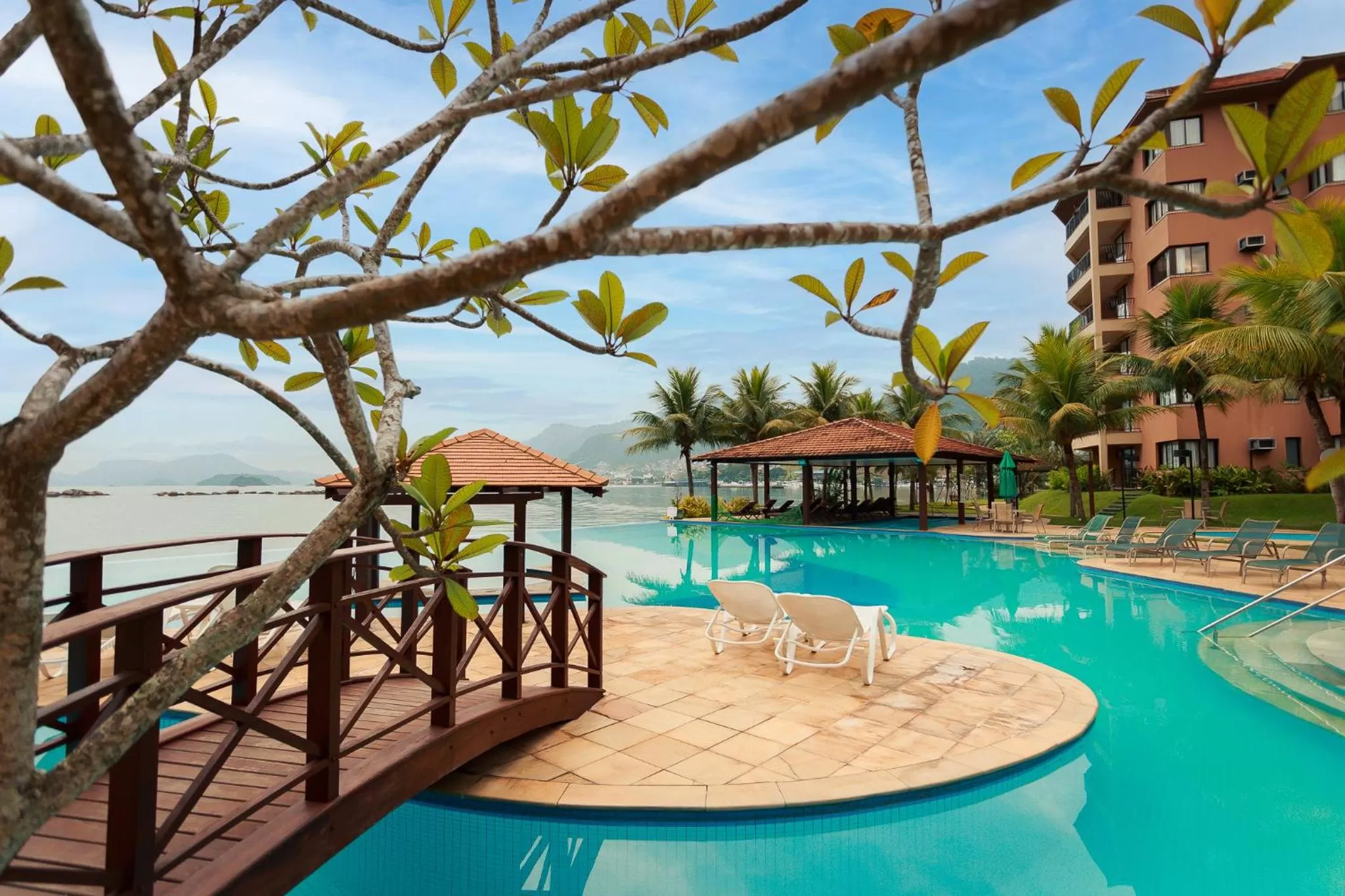 Swimming pool in Hotel Nacional Inn Angra dos Reis