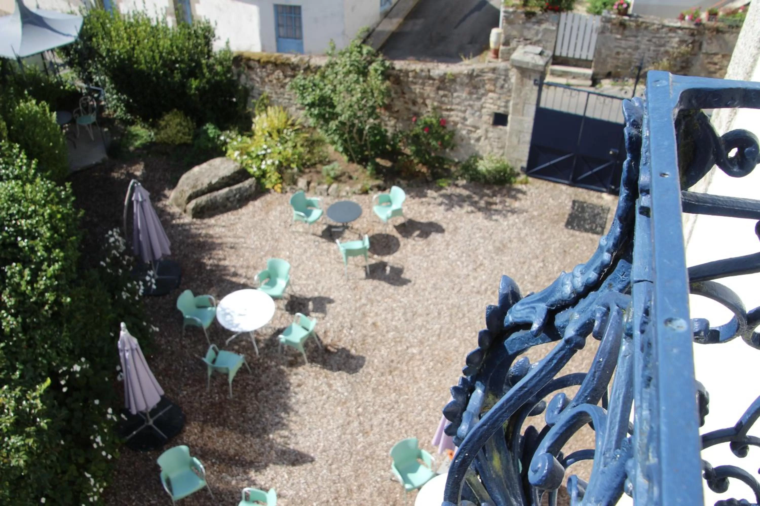 Patio in Maison Castel Braz
