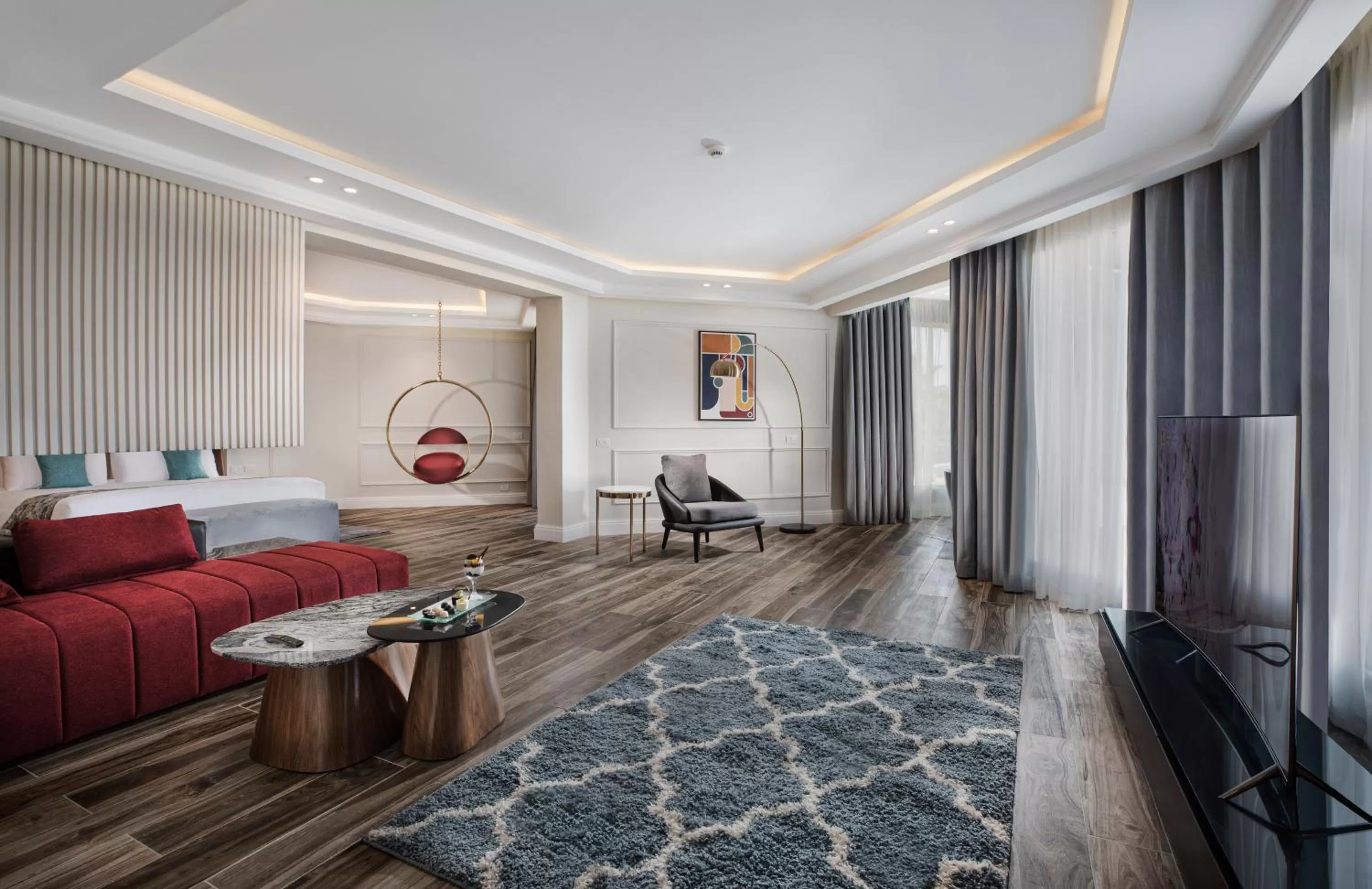 TV and multimedia, Bed in V Hotel Sharm El Shiekh