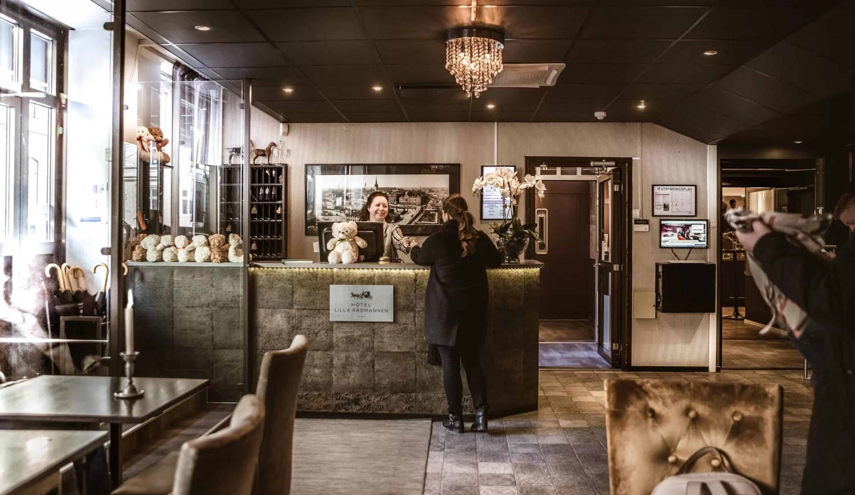 Lobby or reception in Lilla Rådmannen