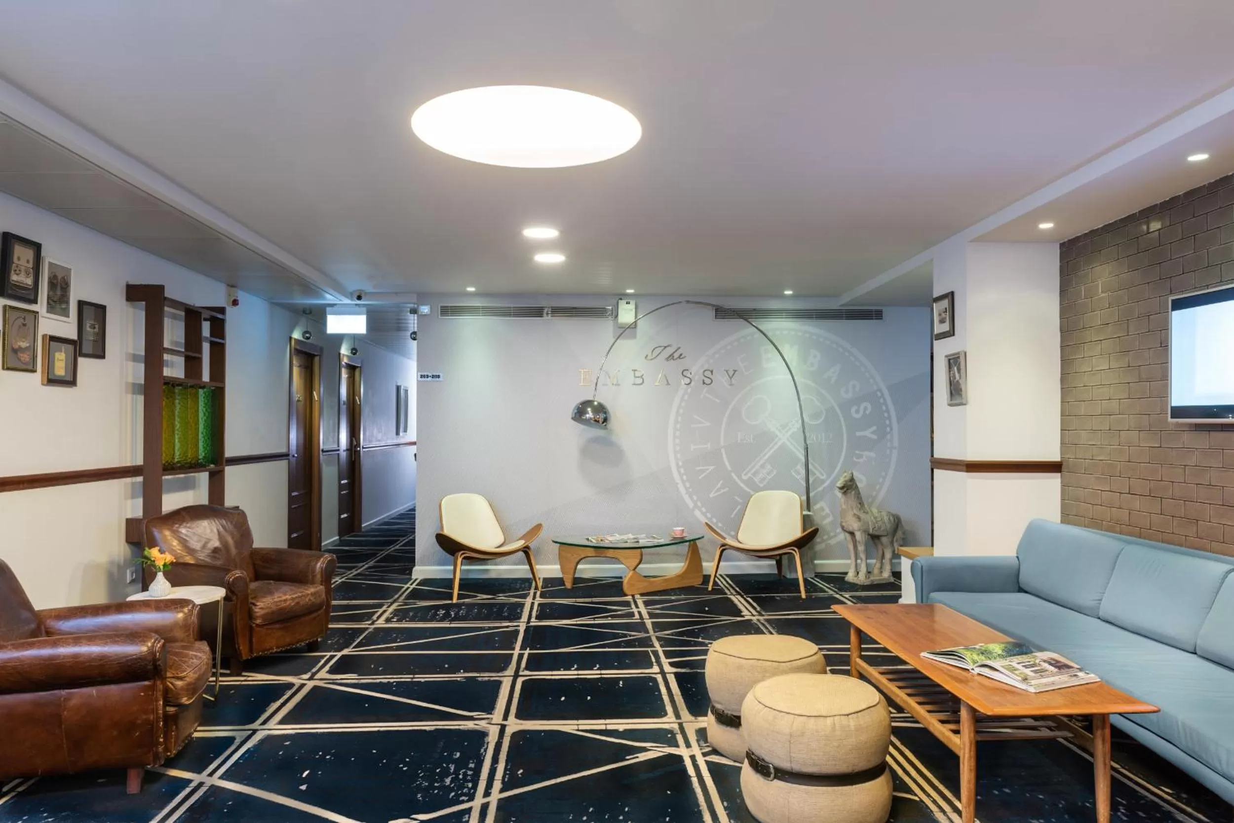 Lobby or reception in Embassy Hotel Tel Aviv