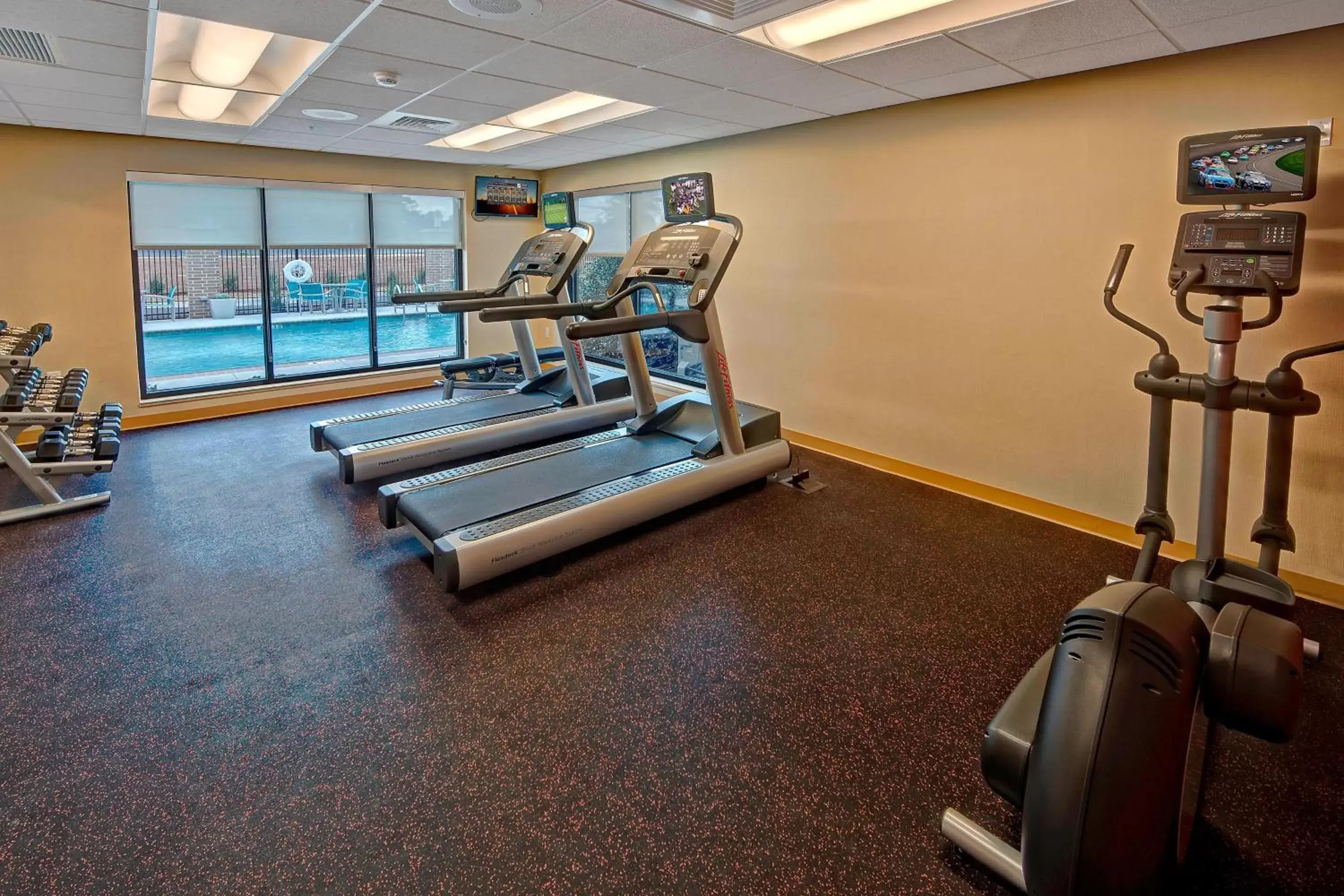 Fitness centre/facilities, Fitness Center/Facilities in TownePlace Suites by Marriott Hattiesburg