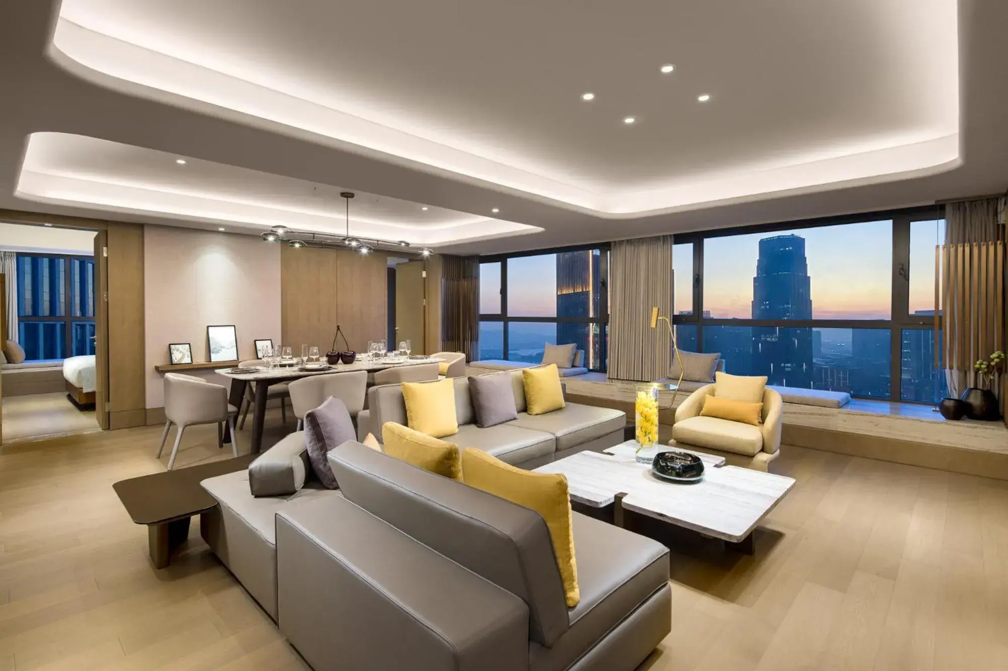 Living room in Somerset Zhongmao Changchun Living room in Somerset Zhongmao Changchun