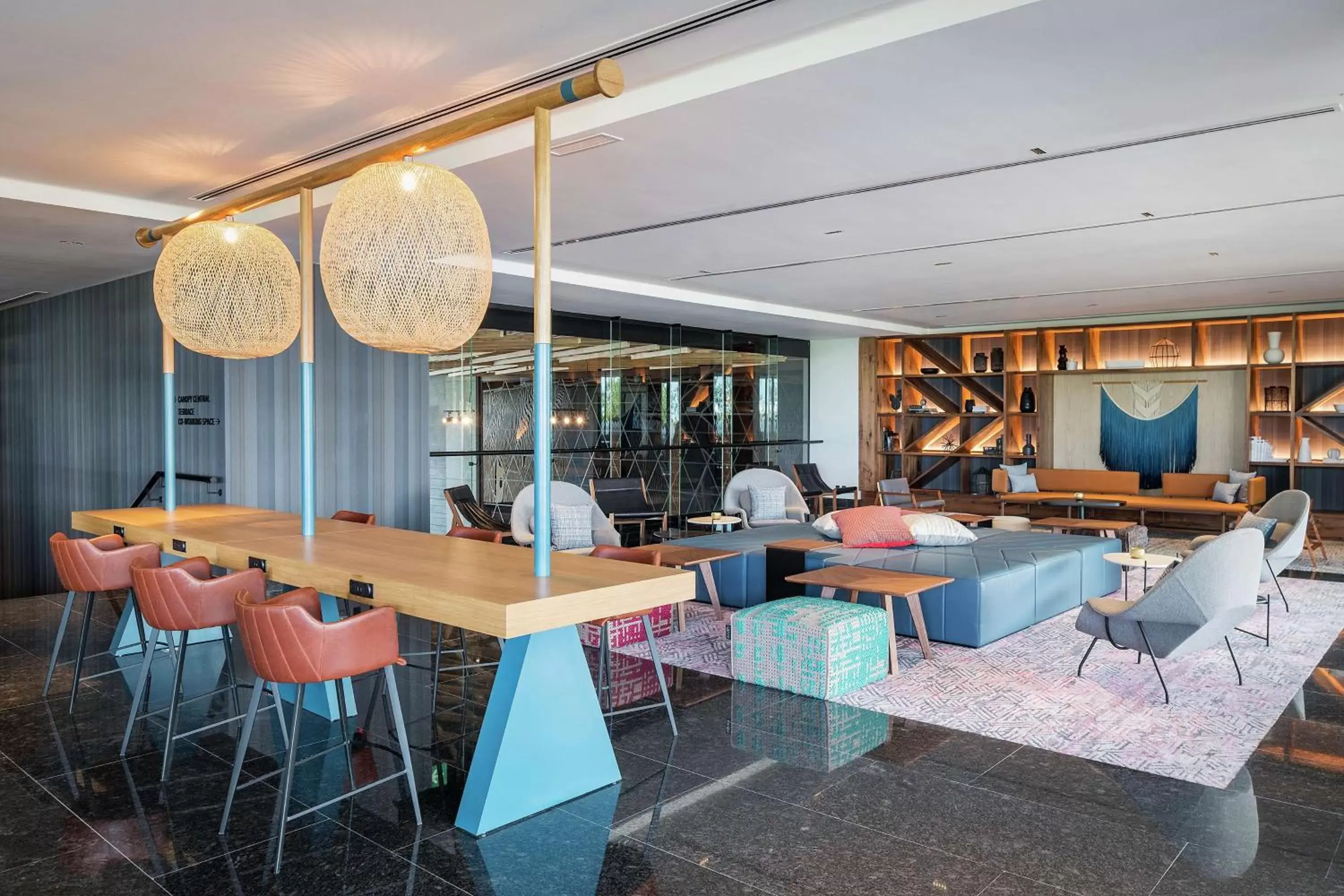 Lobby or reception, Lounge/Bar in Canopy By Hilton Cancun La Isla