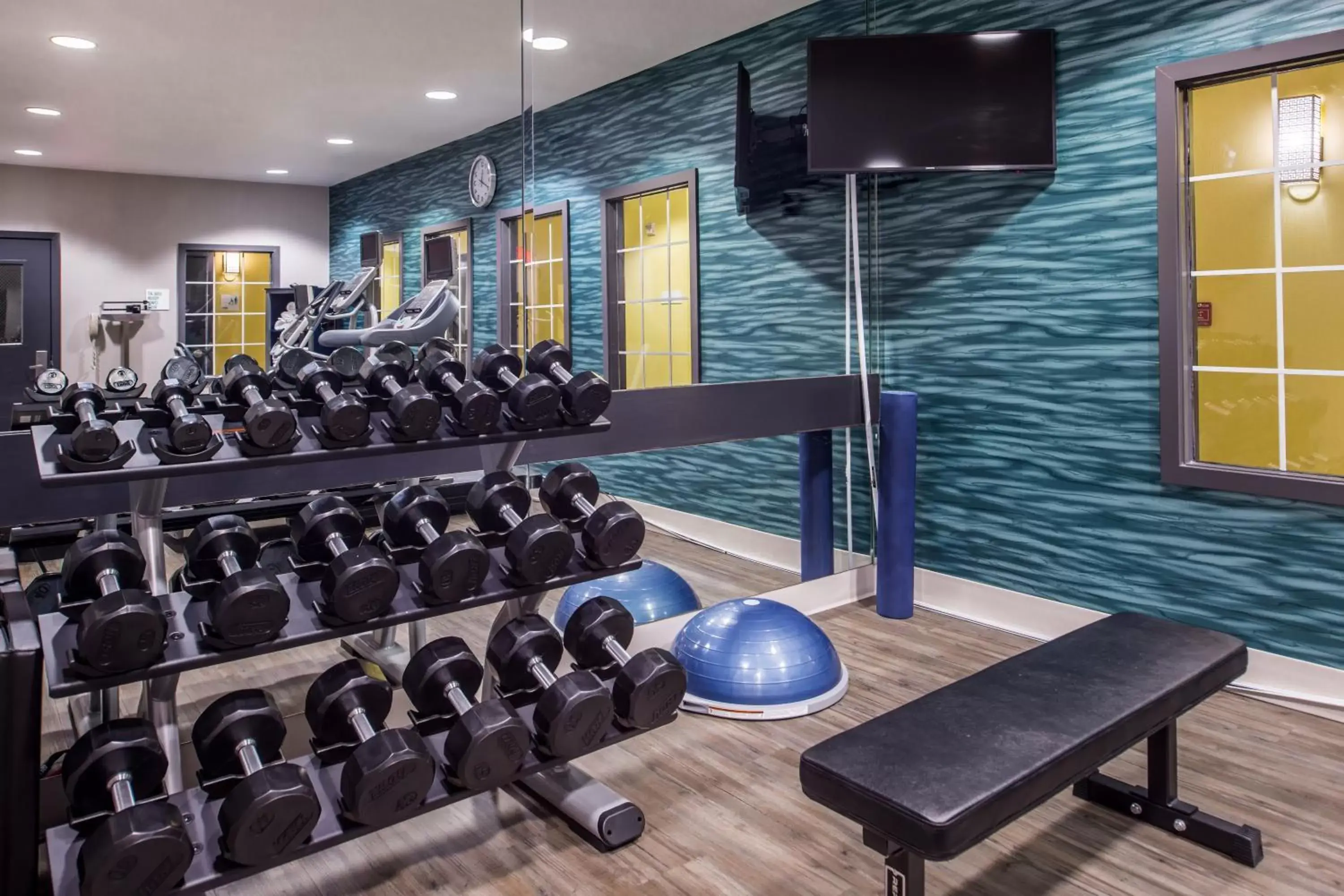 Fitness centre/facilities, Fitness Center/Facilities in Holiday Inn and Suites Addison, an IHG Hotel