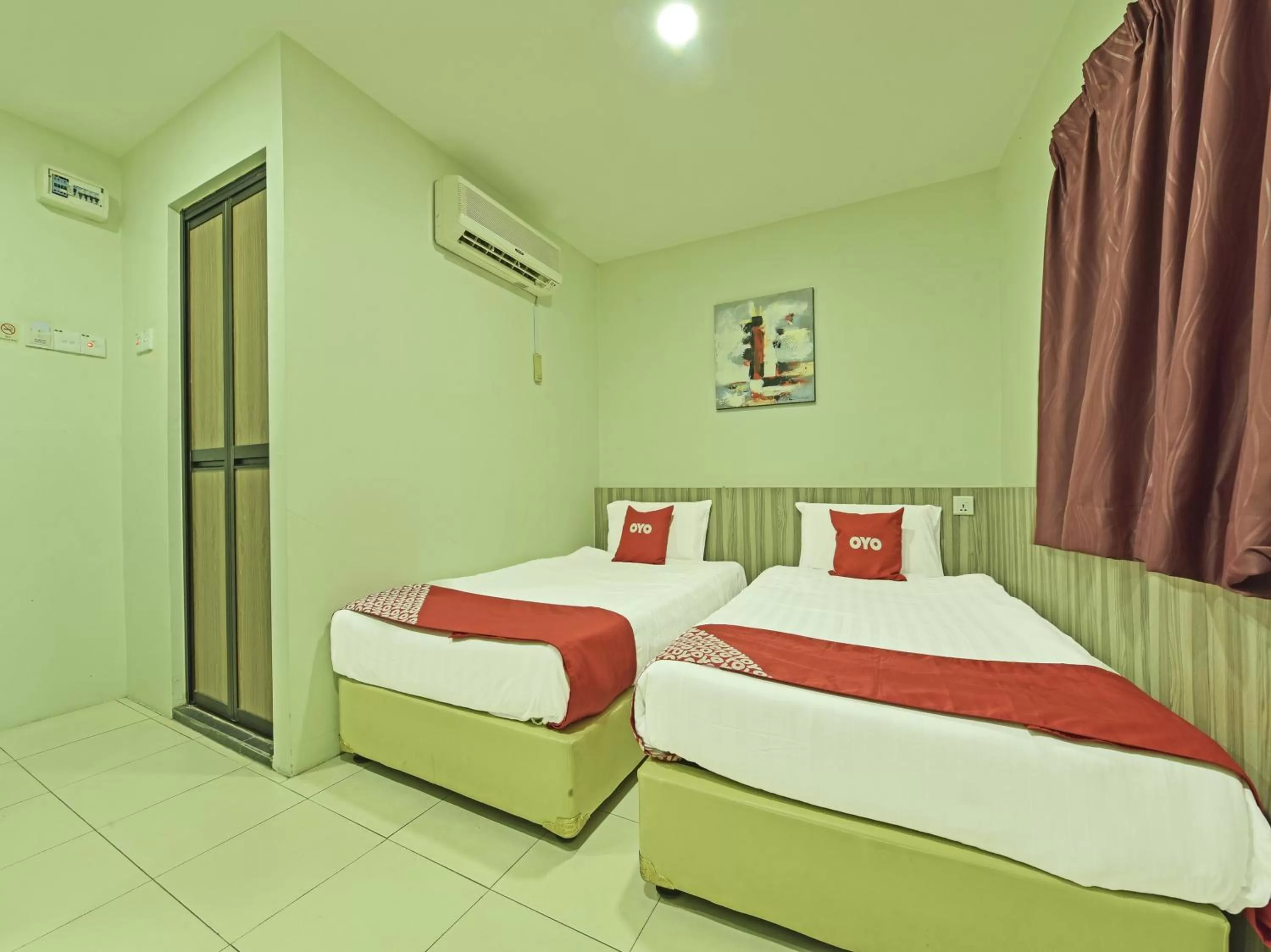 Bed in Super OYO Capital O 90545 Ho Hotel