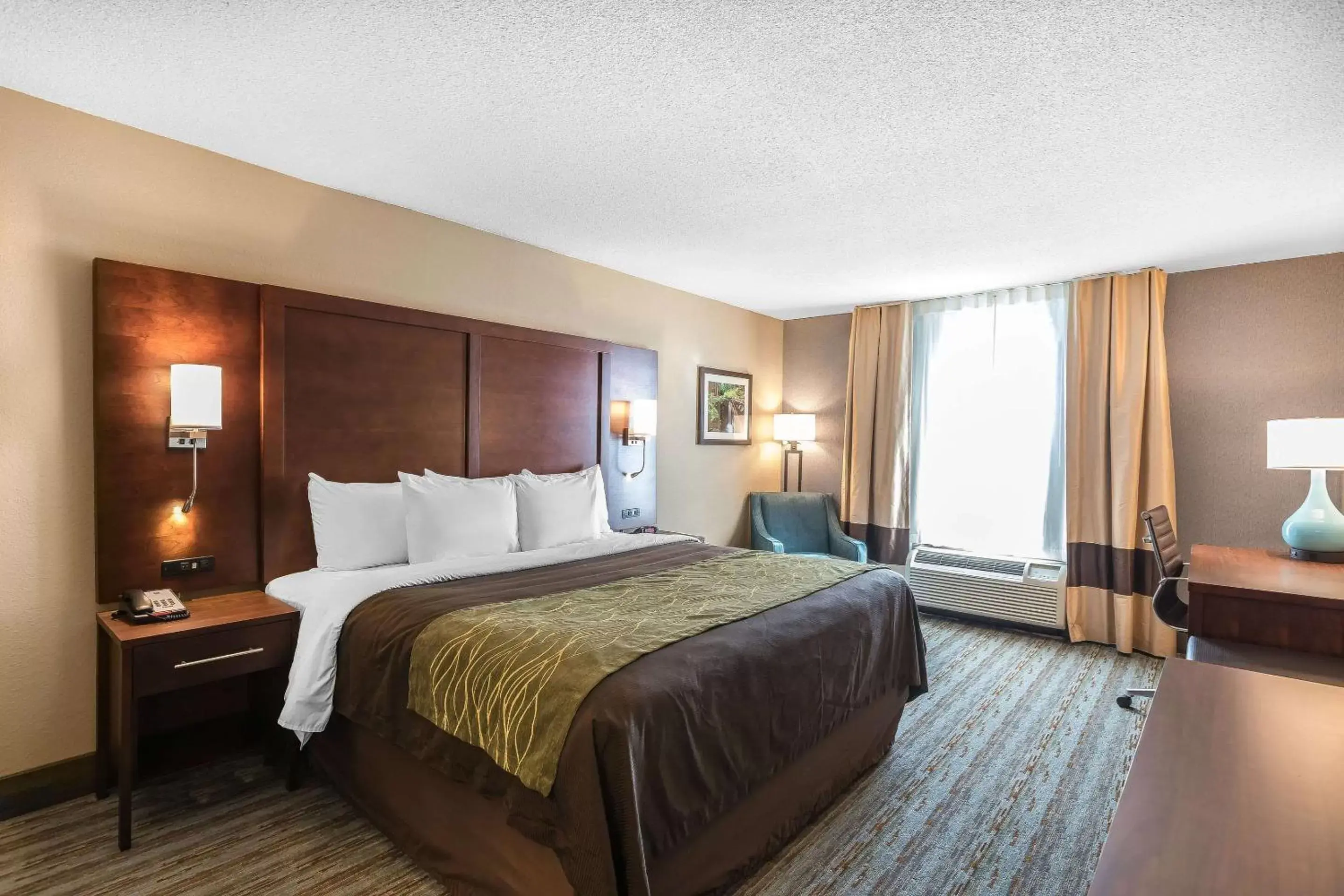 Photo of the whole room, Bed in Comfort Inn Bay City - Riverfront