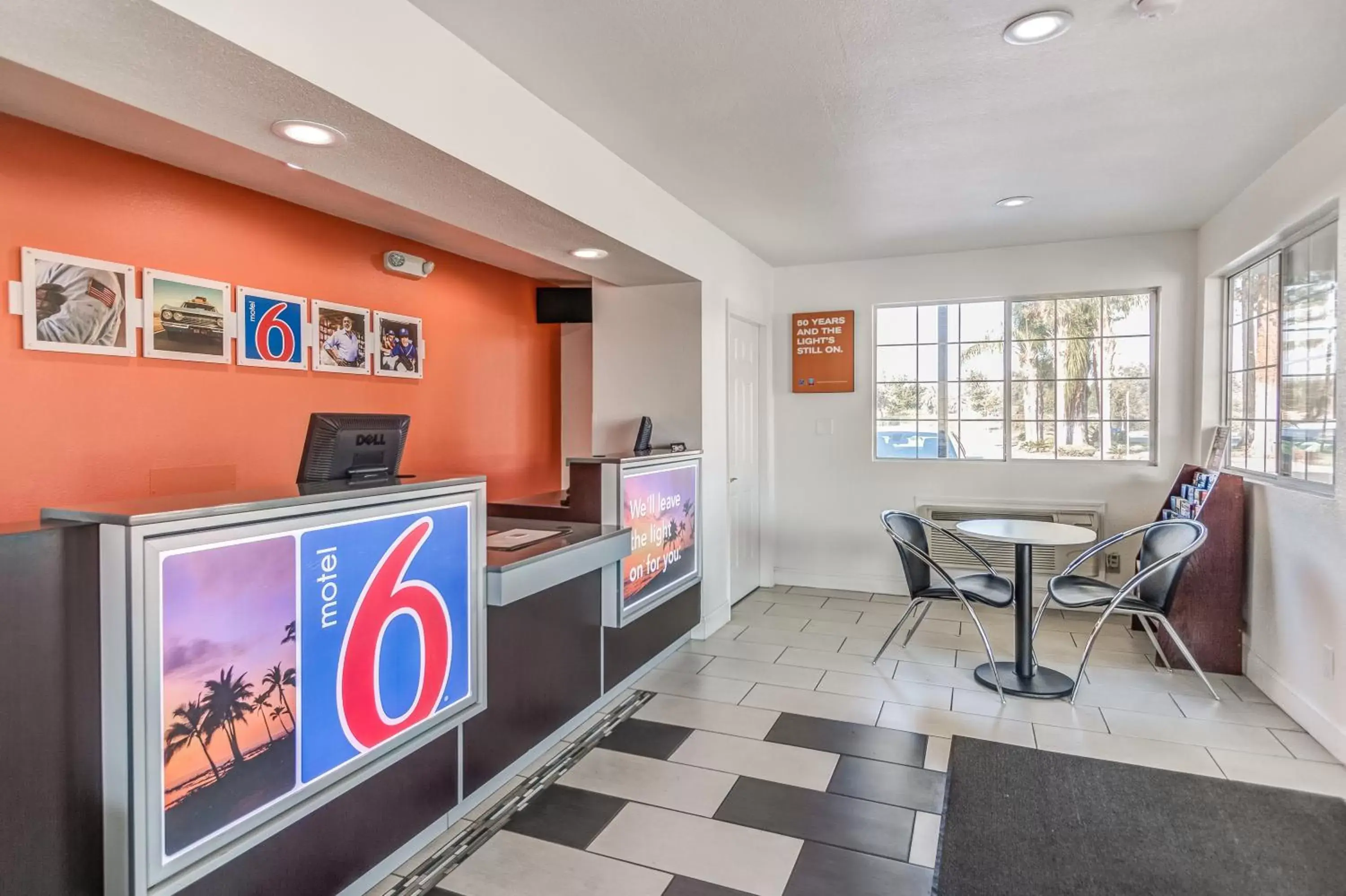 Lobby or reception in Motel 6-Visalia, CA